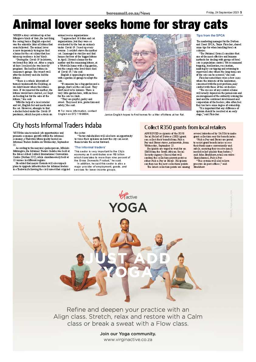 Berea Mail 24 September 2021 page 5