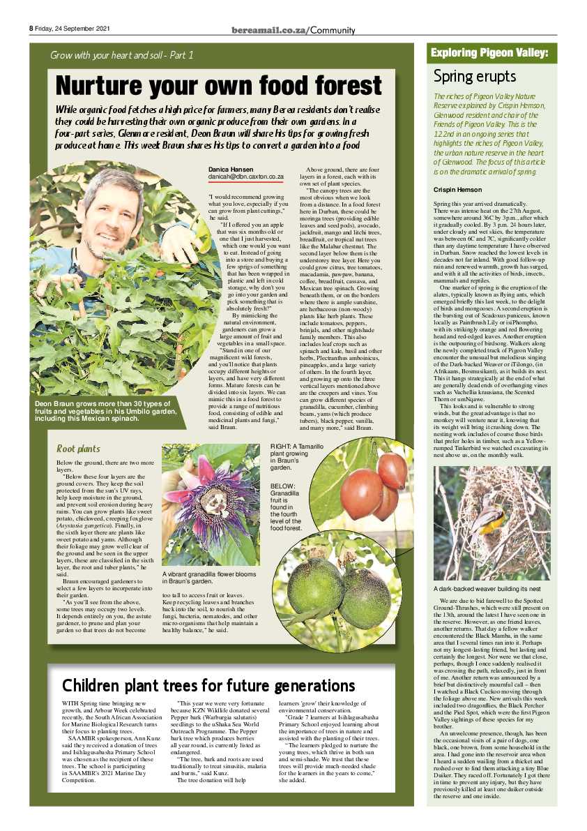 Berea Mail 24 September 2021 page 8