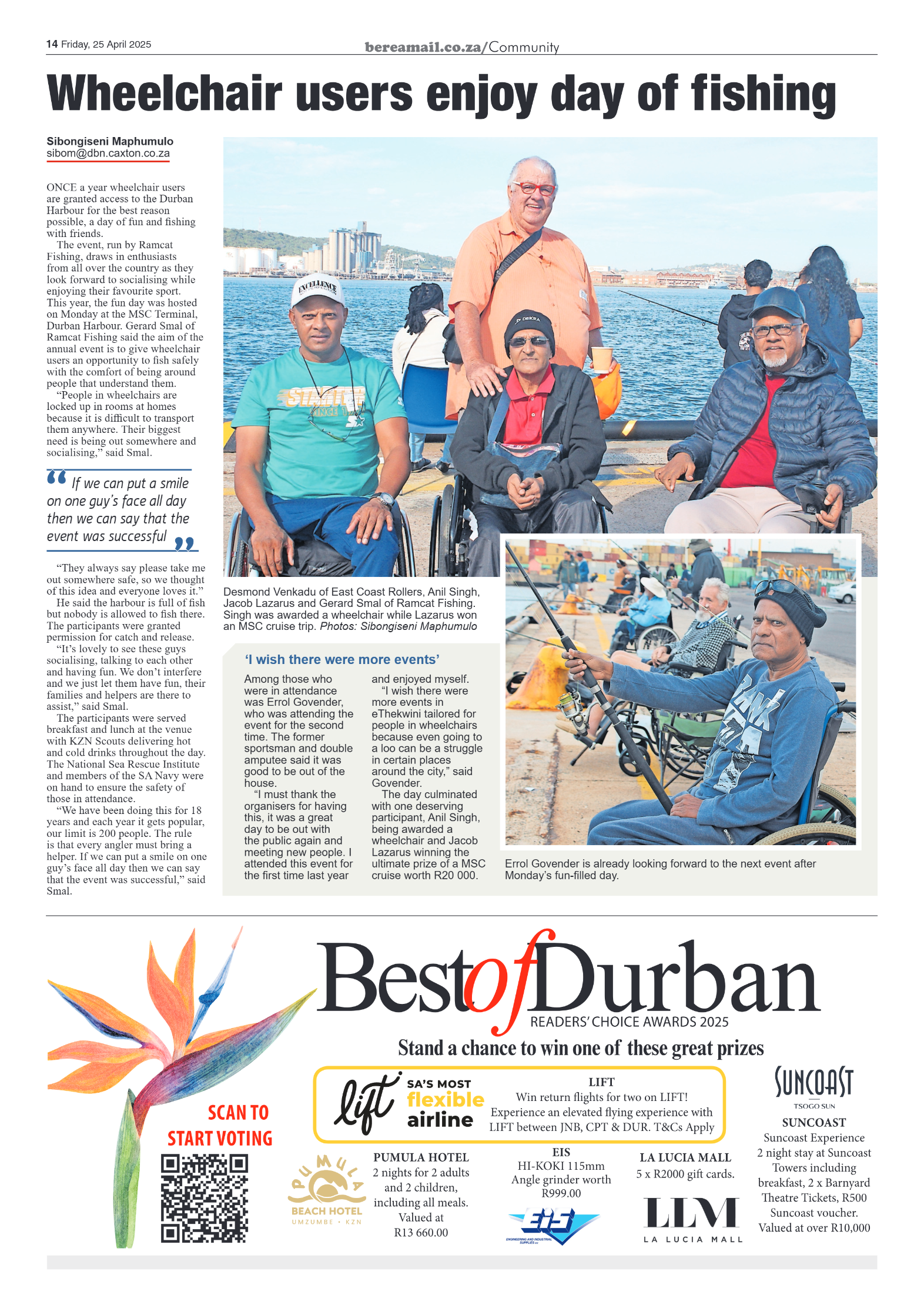 Berea Mail 25 April 2025 page 14