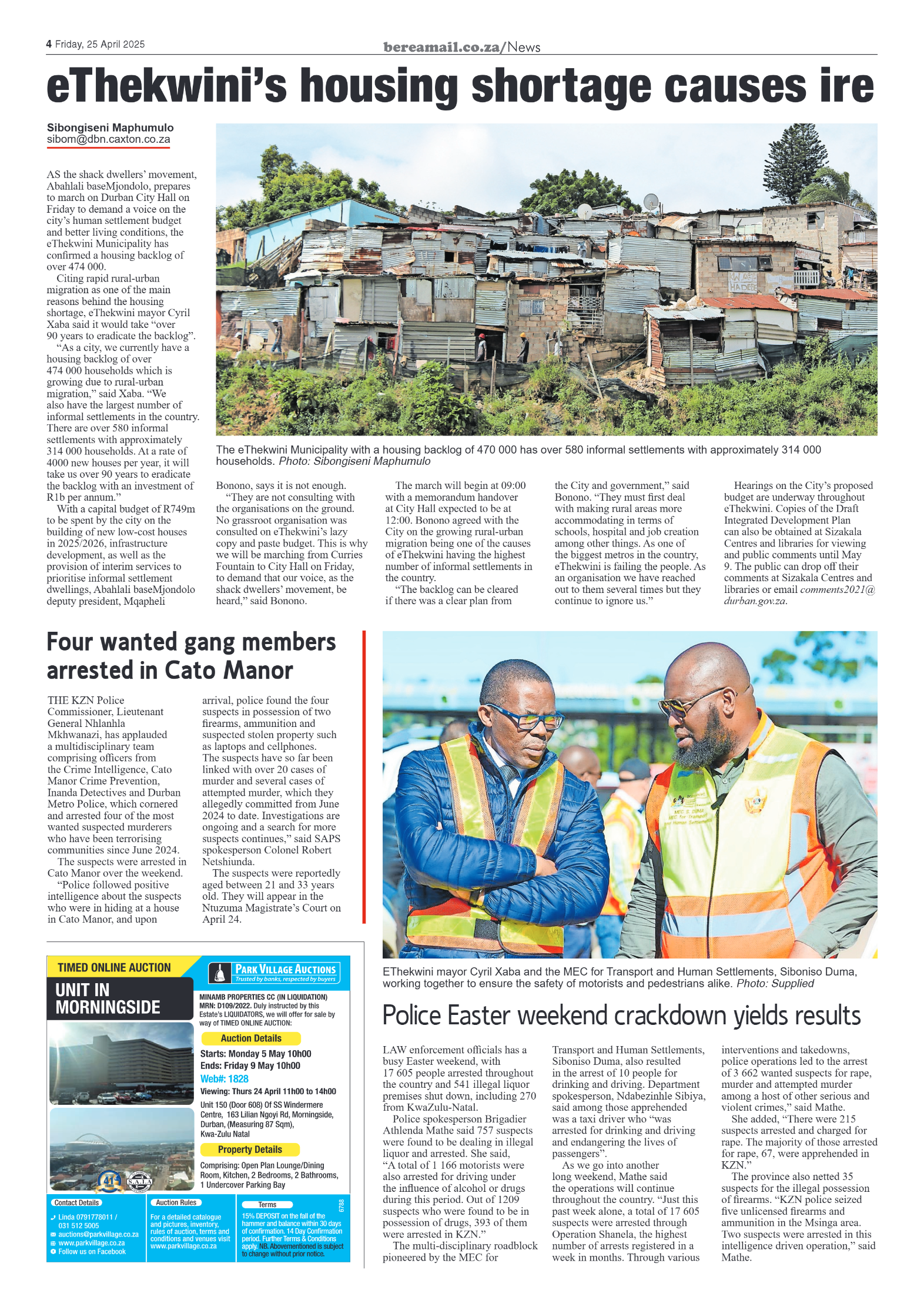 Berea Mail 25 April 2025 page 4