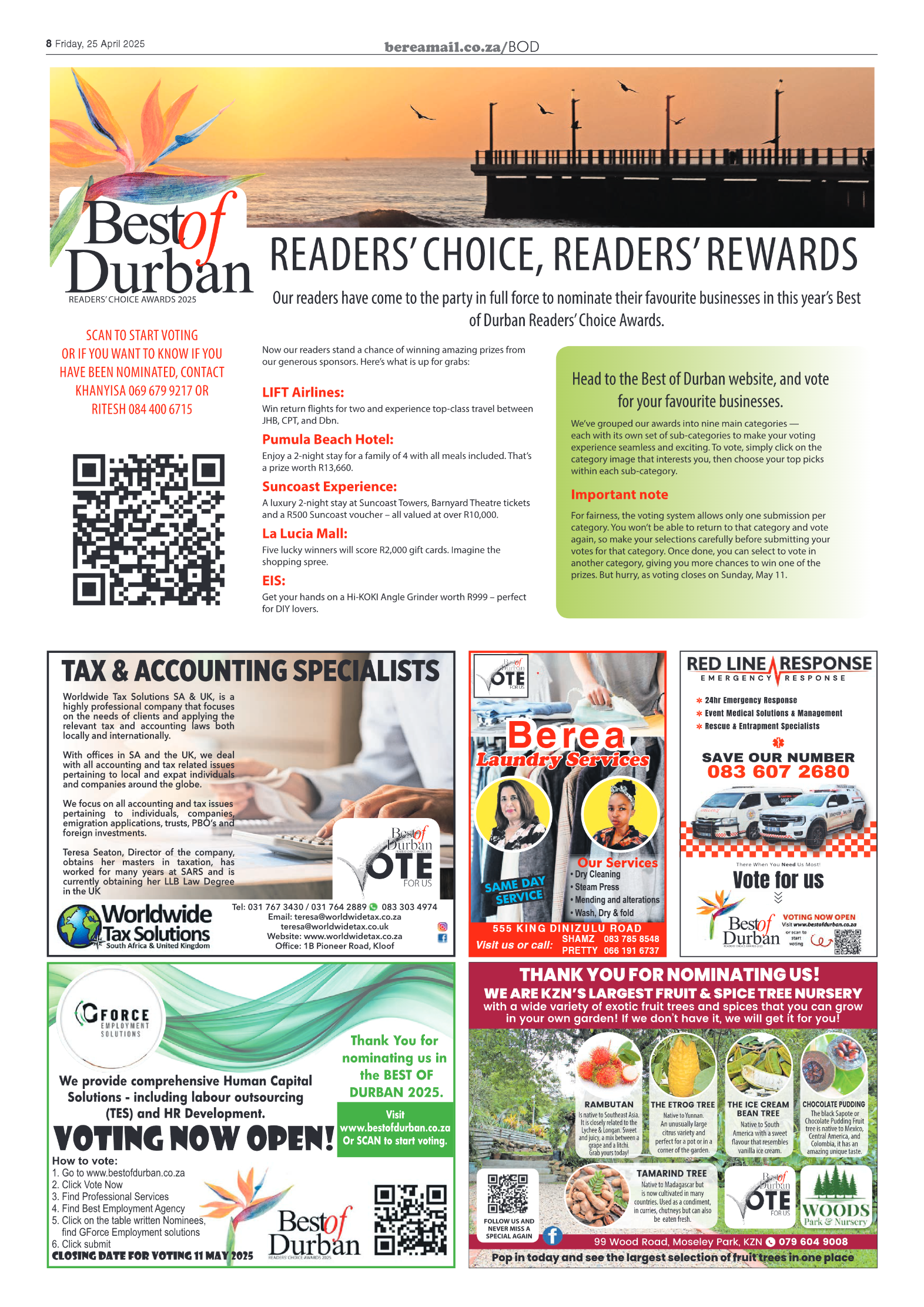 Berea Mail 25 April 2025 page 8