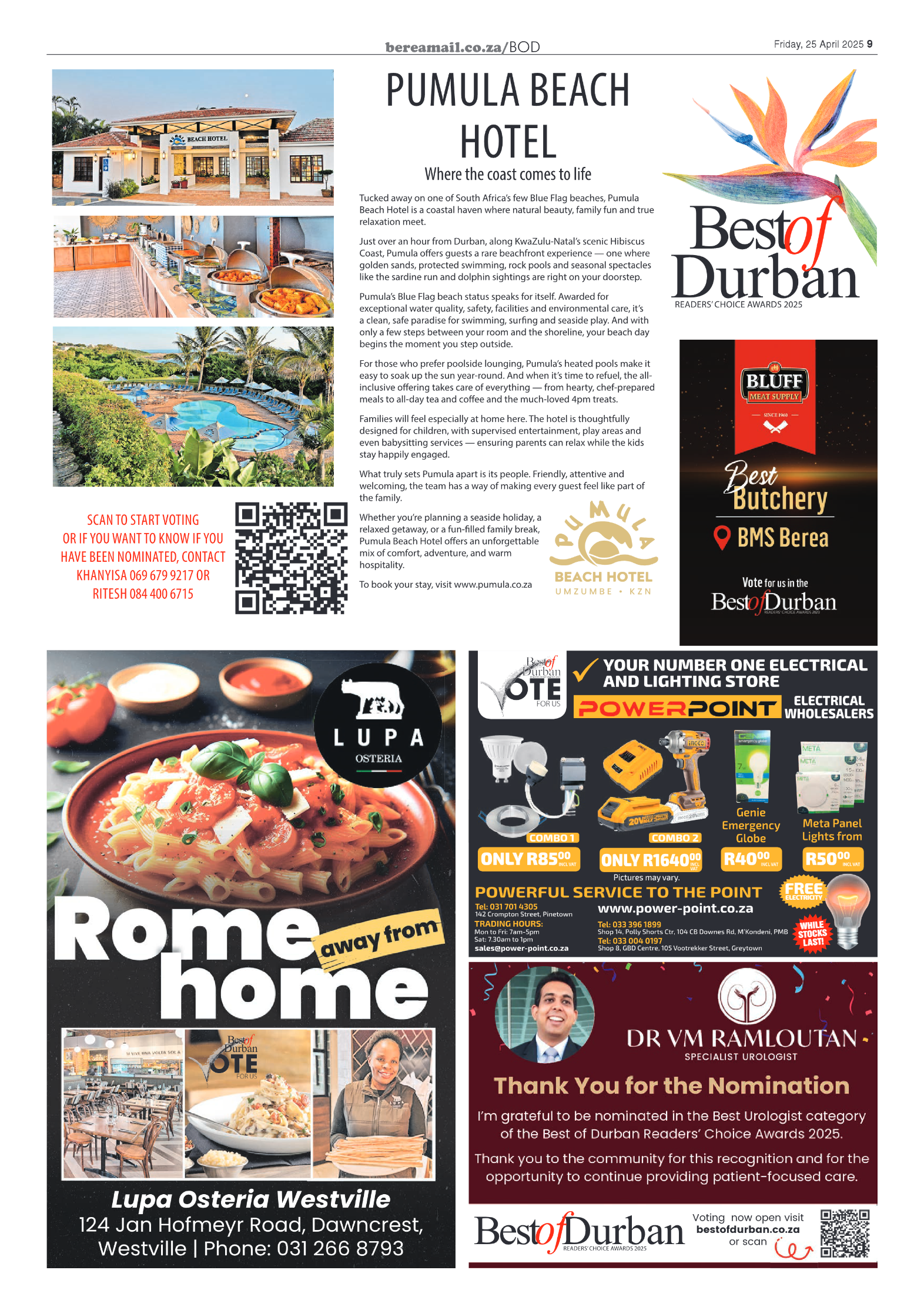 Berea Mail 25 April 2025 page 9