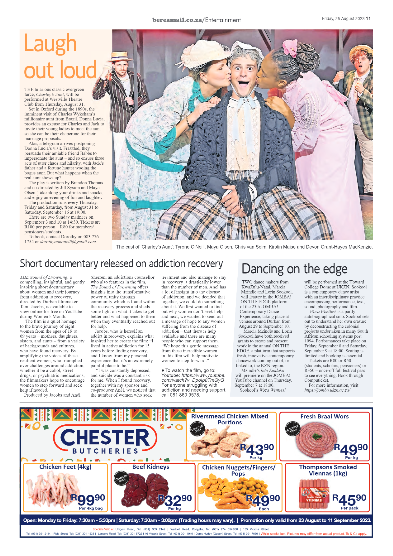 Berea Mail 25 August 2023 page 11