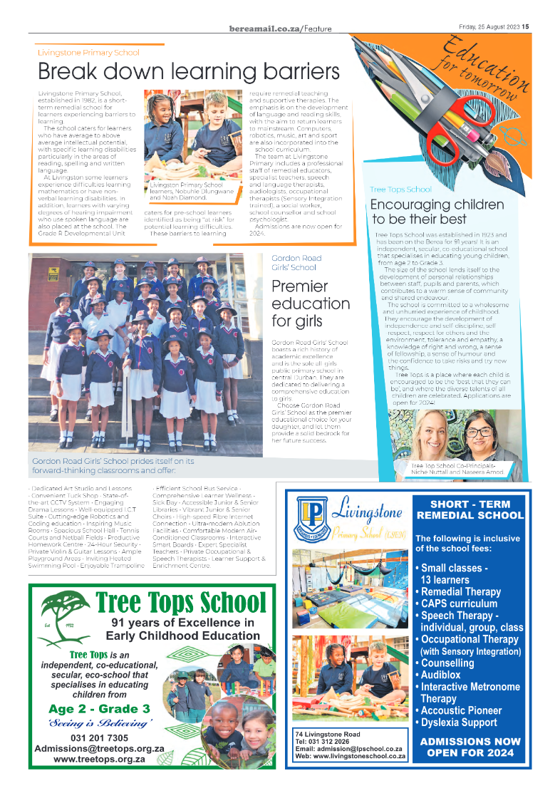Berea Mail 25 August 2023 page 15