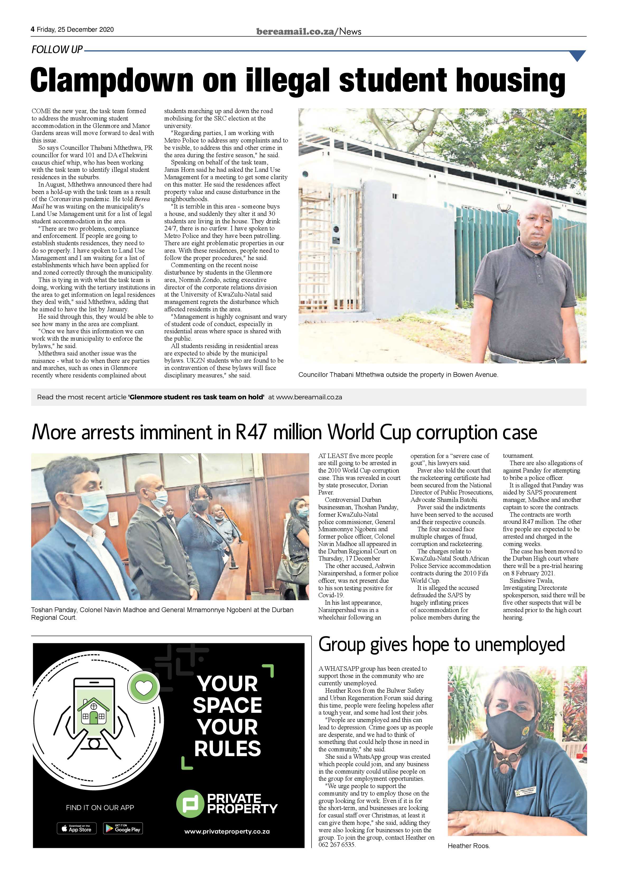 Berea Mail 25 December 2020 page 4