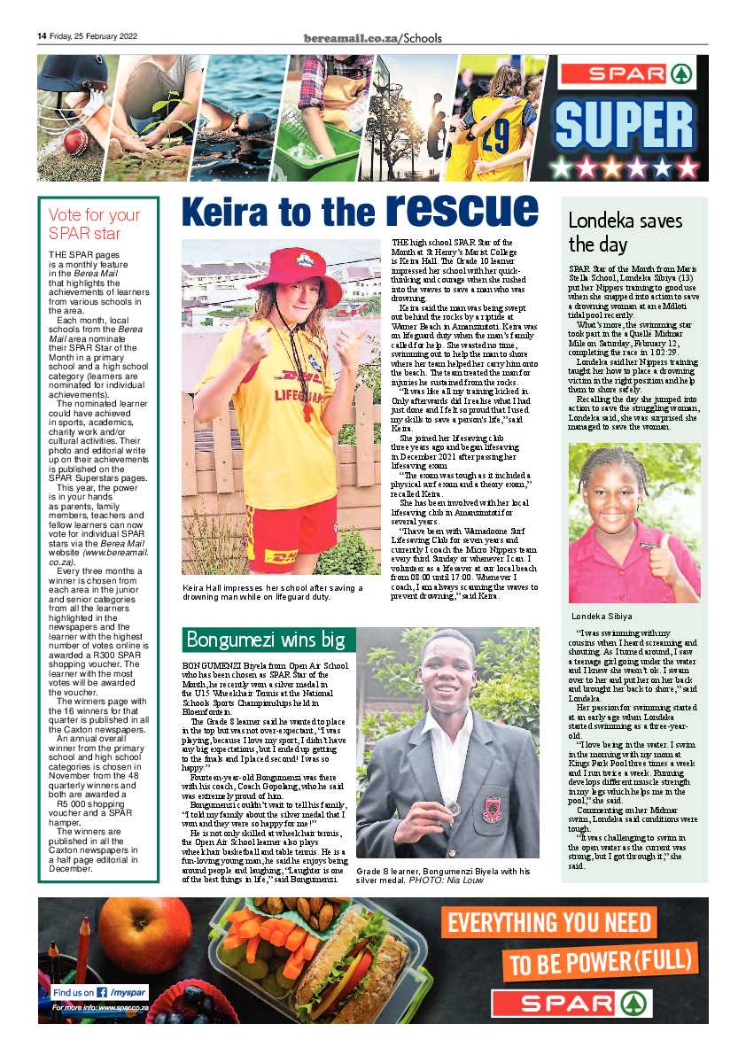 Berea Mail 25 February 2022 page 14