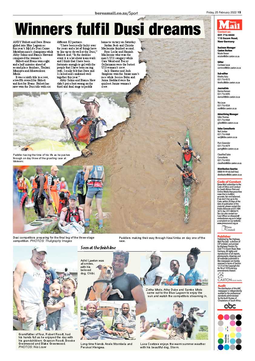 Berea Mail 25 February 2022 page 19