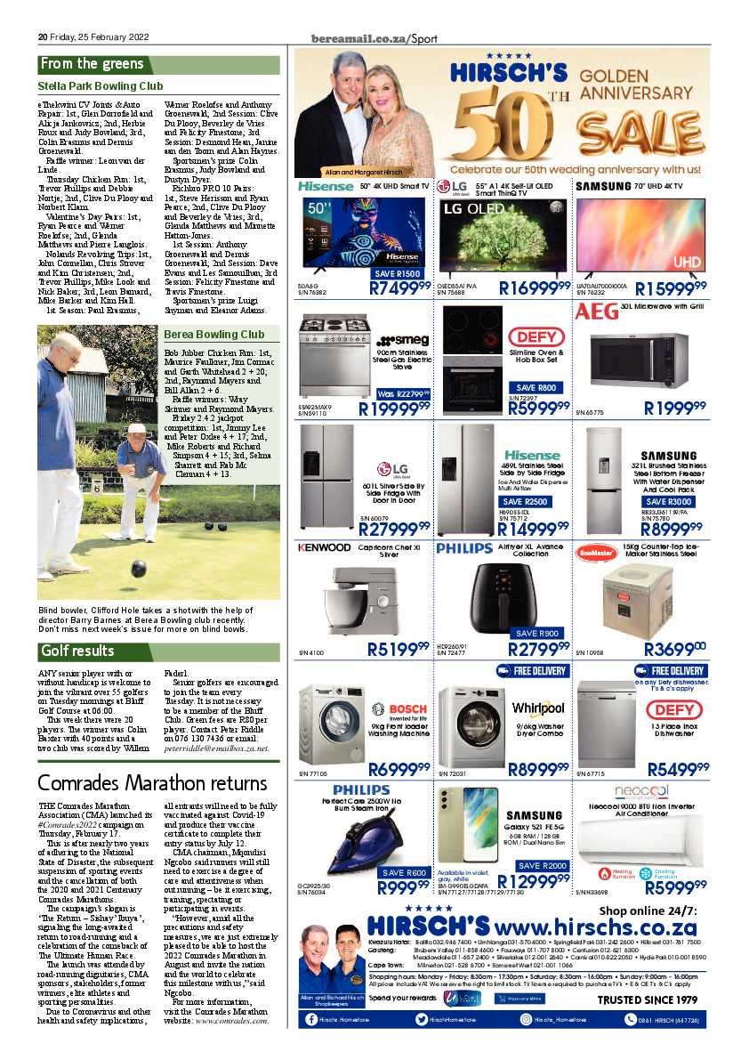 Berea Mail 25 February 2022 page 20