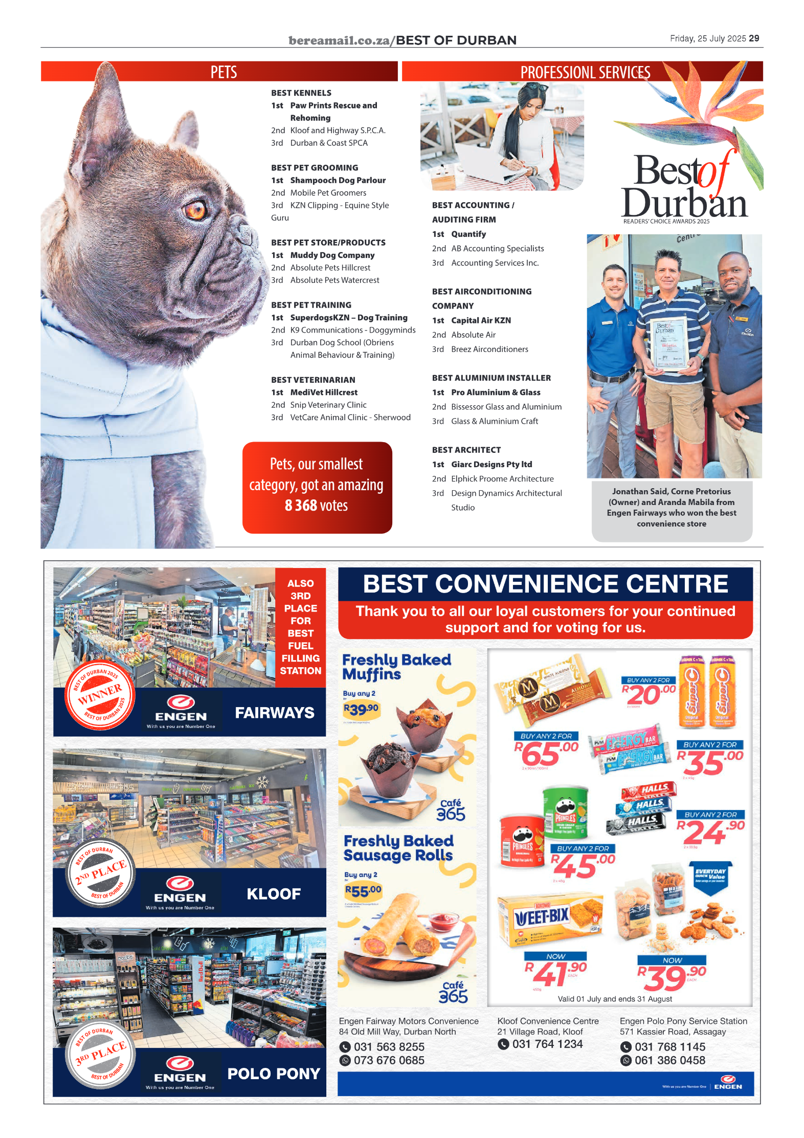 Berea Mail 25 July 2025 page 29