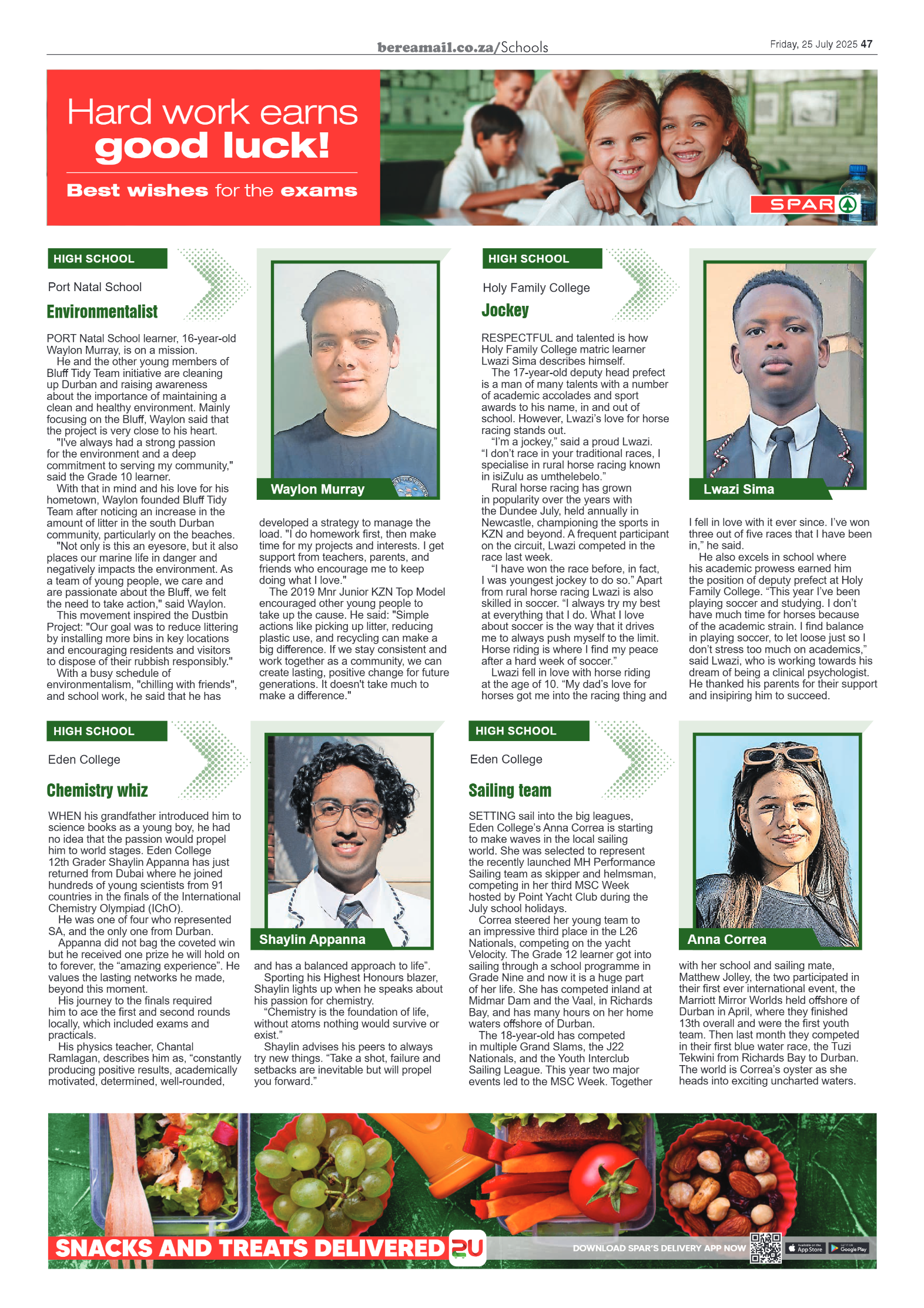 Berea Mail 25 July 2025 page 47
