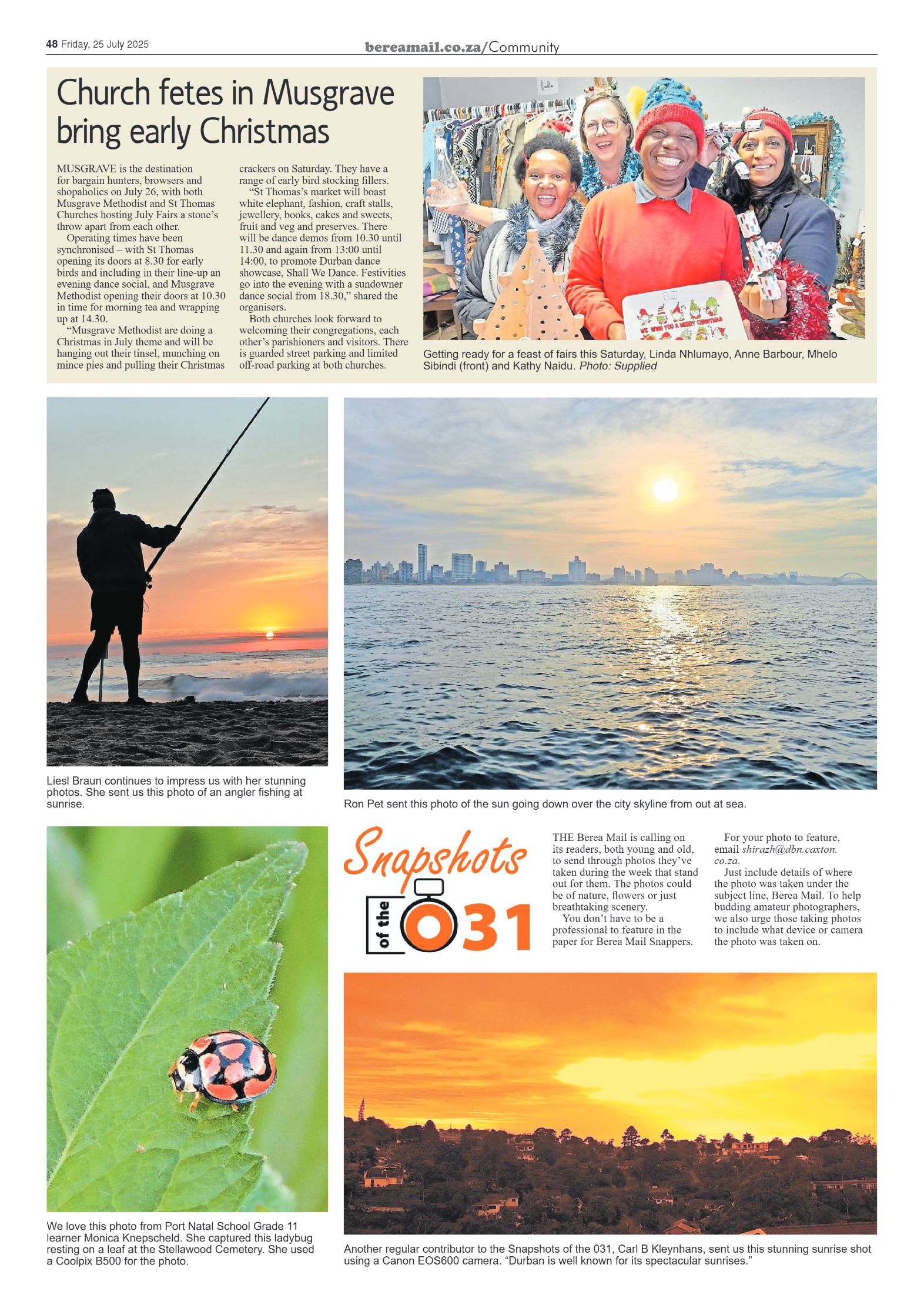 Berea Mail 25 July 2025 page 48
