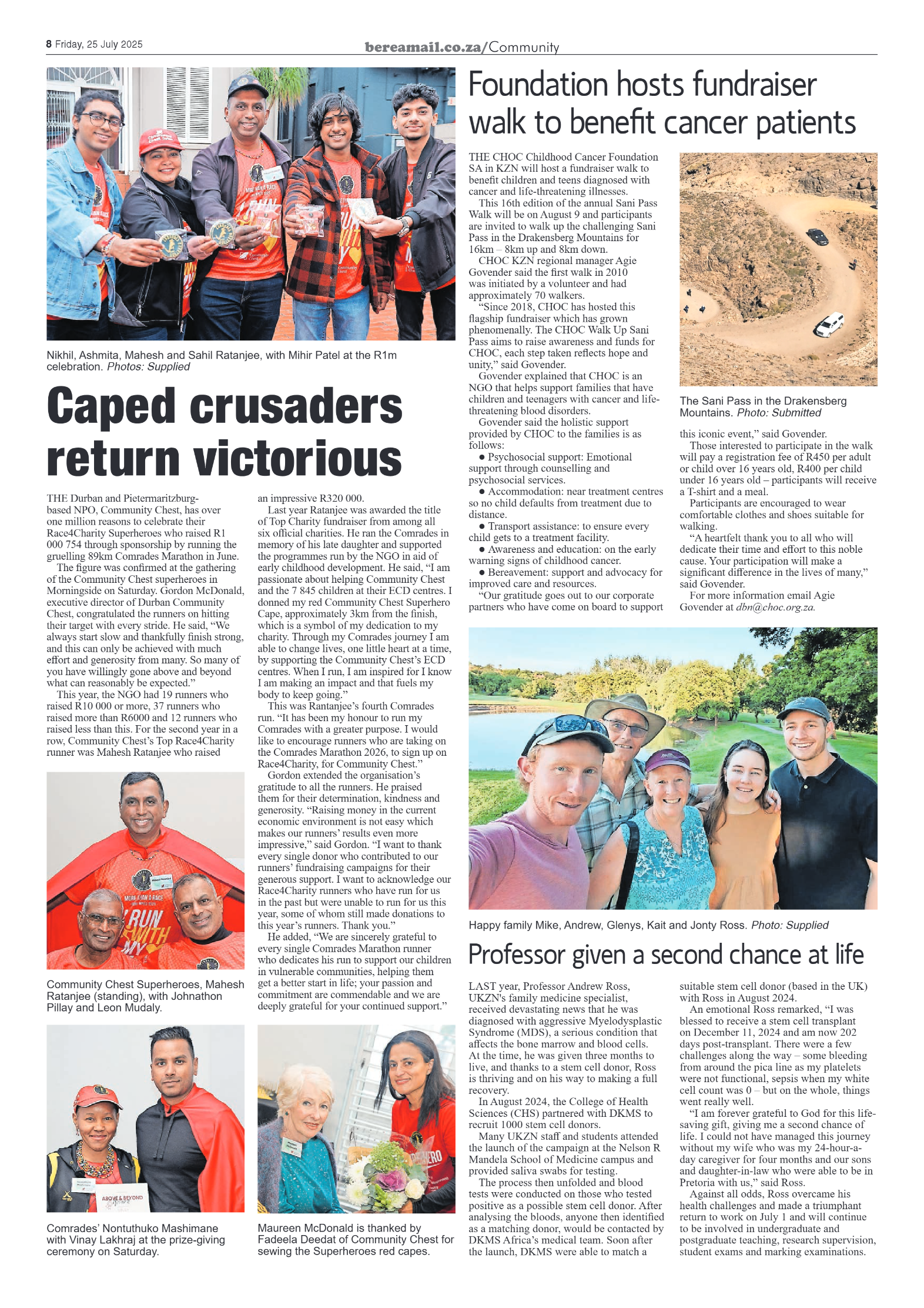Berea Mail 25 July 2025 page 8