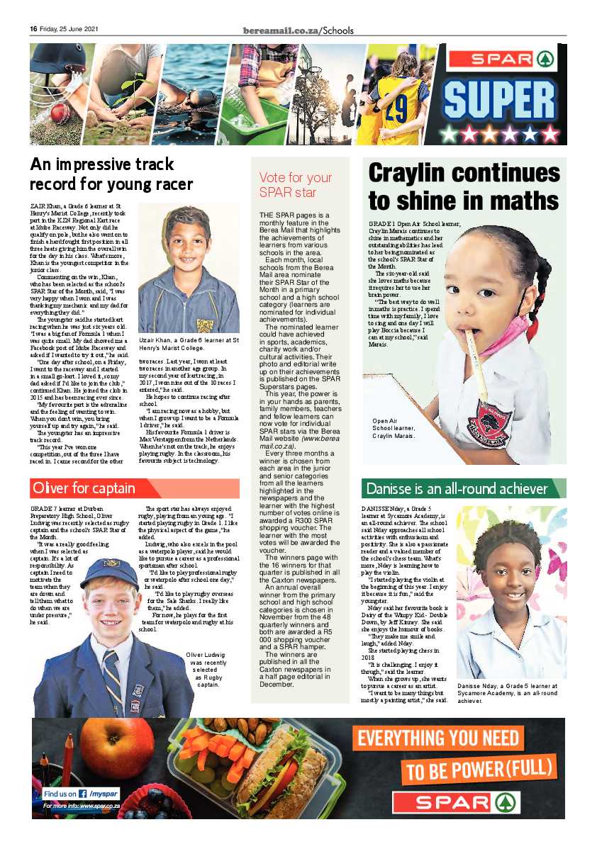 Berea Mail 25 June 2021 page 16
