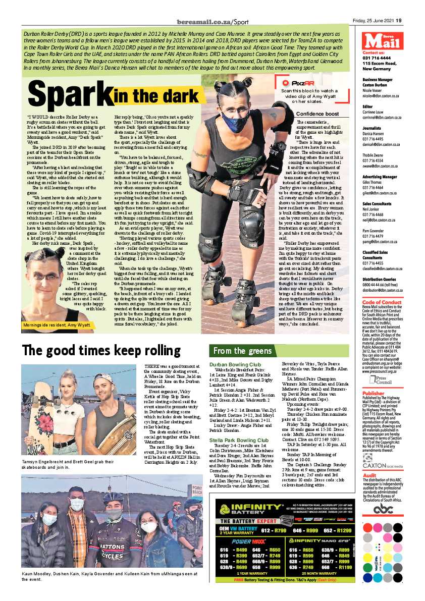 Berea Mail 25 June 2021 page 19