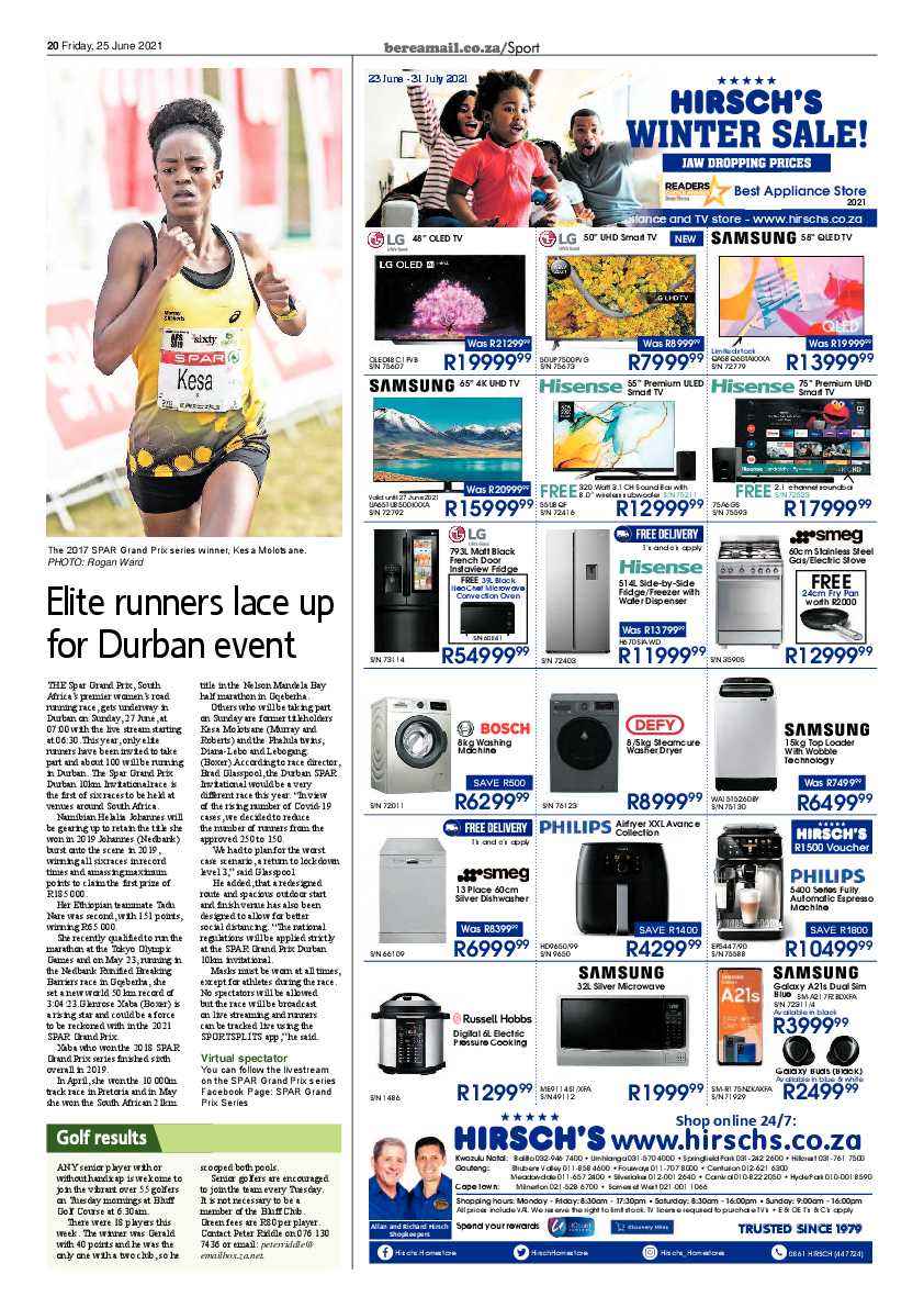 Berea Mail 25 June 2021 page 20