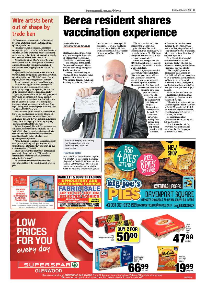 Berea Mail 25 June 2021 page 3