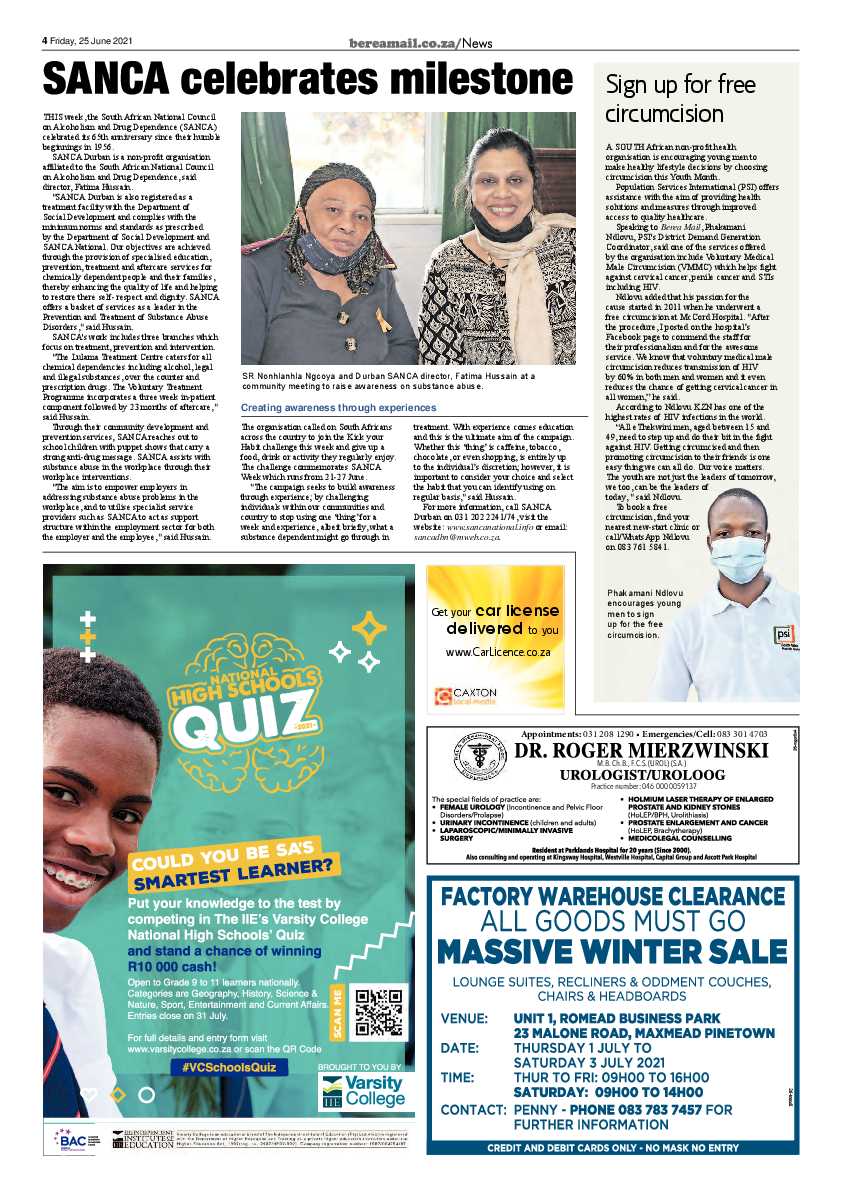 Berea Mail 25 June 2021 page 4