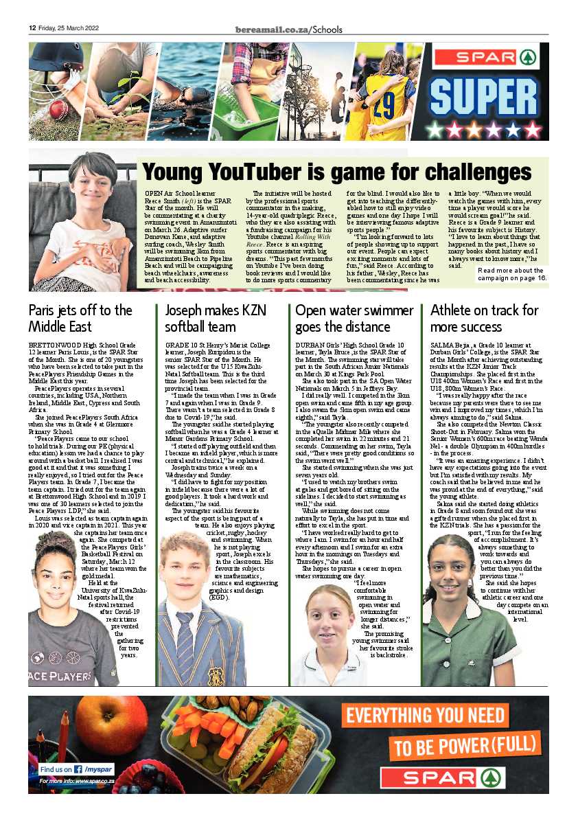 Berea Mail 25 March 2022 page 12