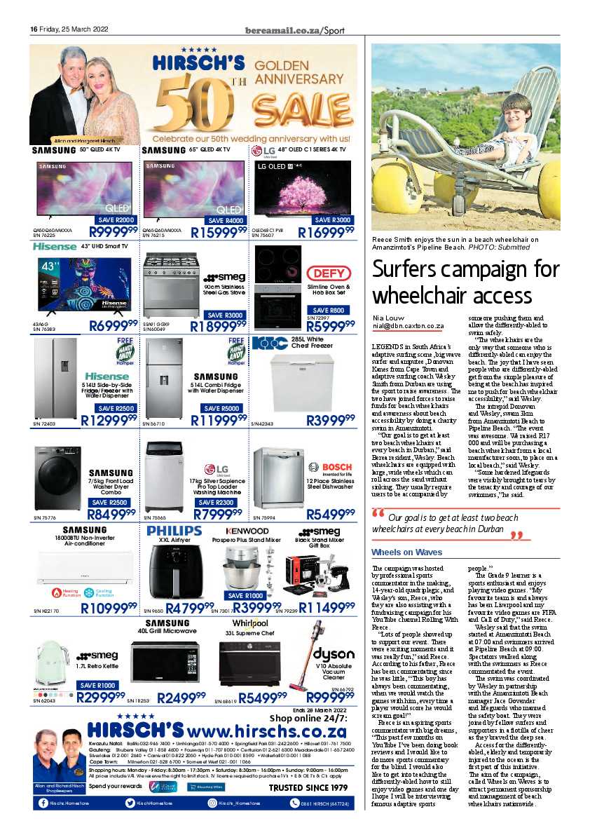 Berea Mail 25 March 2022 page 16