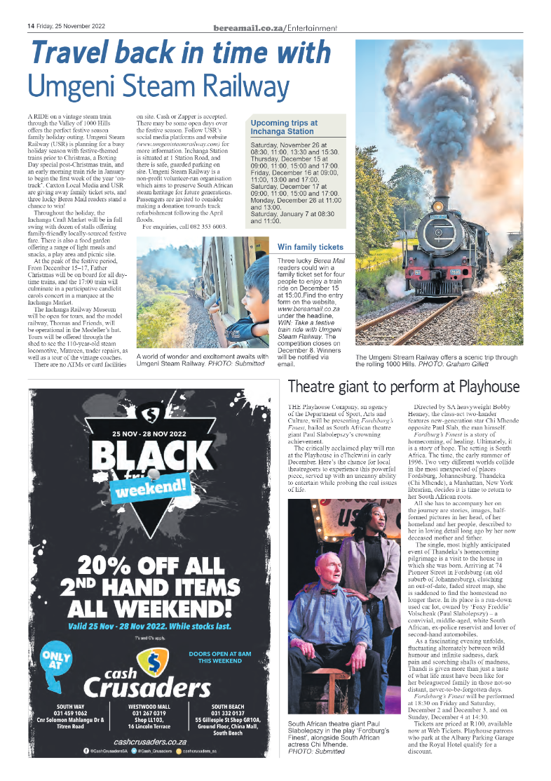 Berea Mail 25 November 2022 page 14