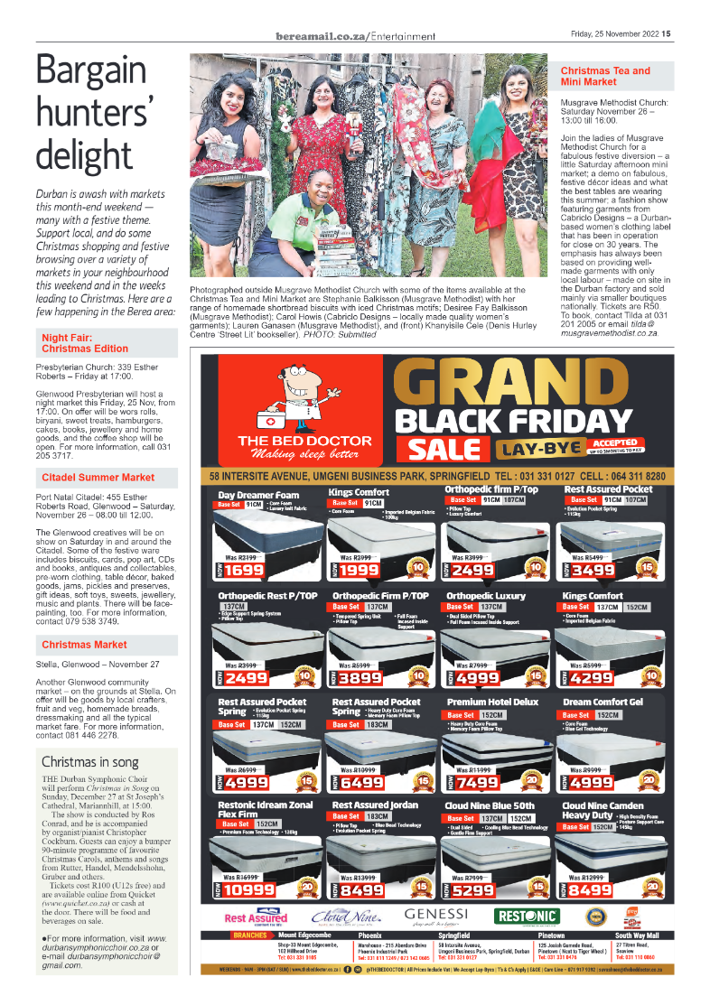 Berea Mail 25 November 2022 page 15