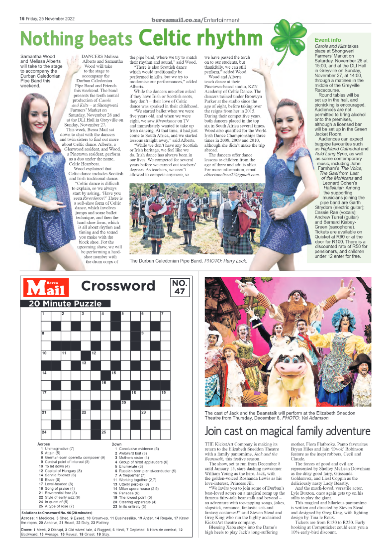 Berea Mail 25 November 2022 page 16