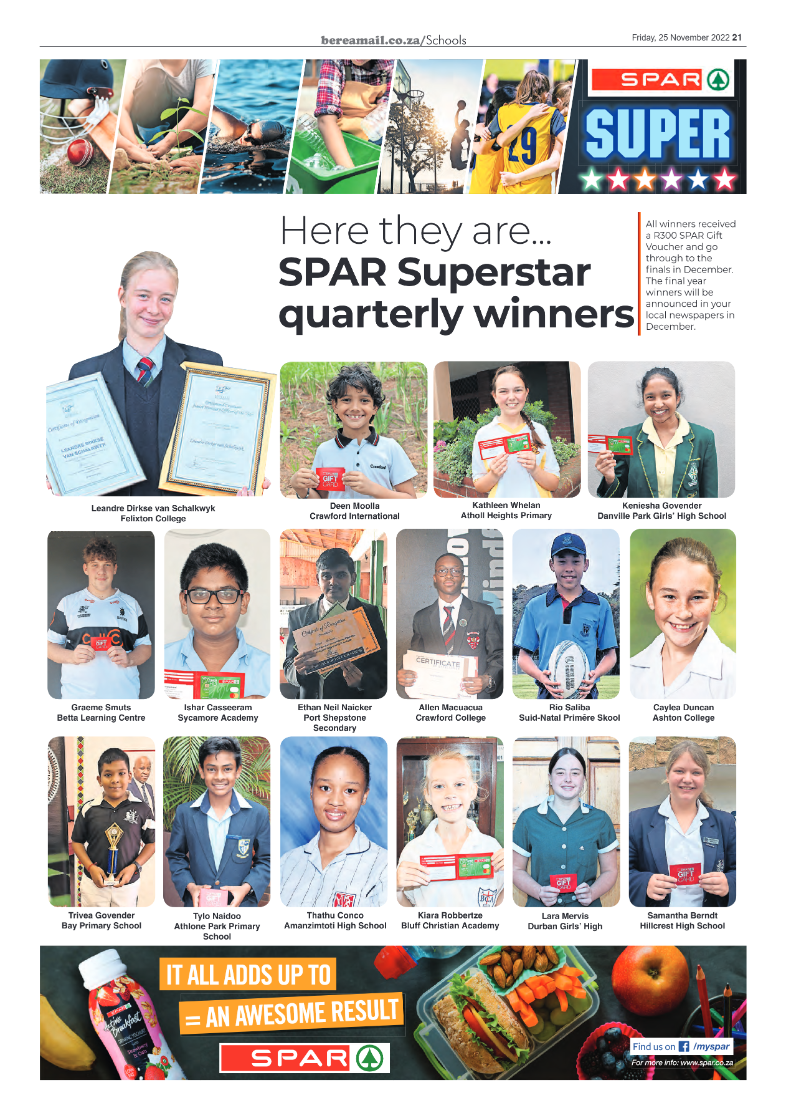 Berea Mail 25 November 2022 page 21