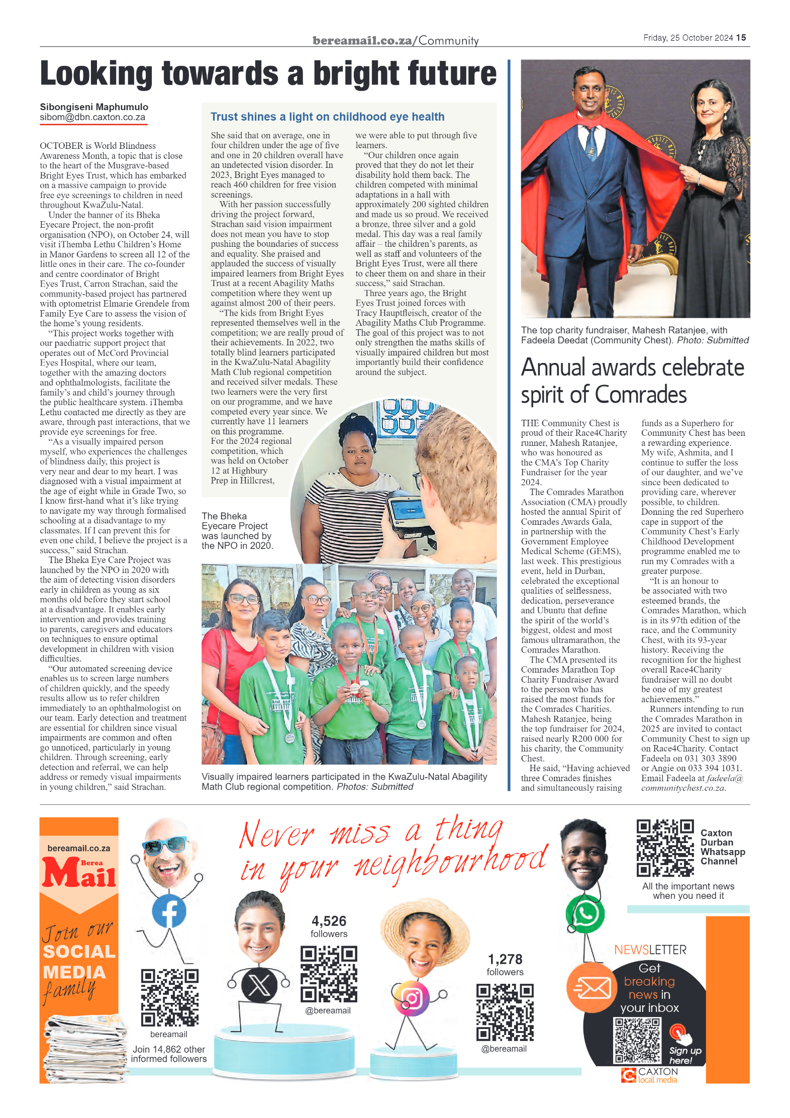Berea Mail 25 October 2024 page 15