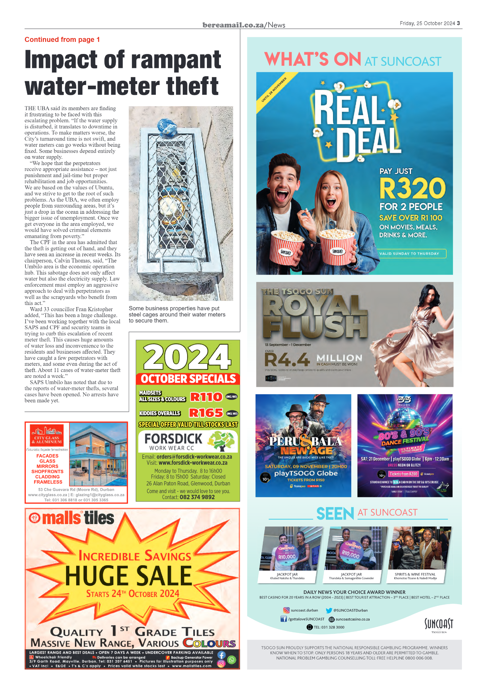 Berea Mail 25 October 2024 page 3