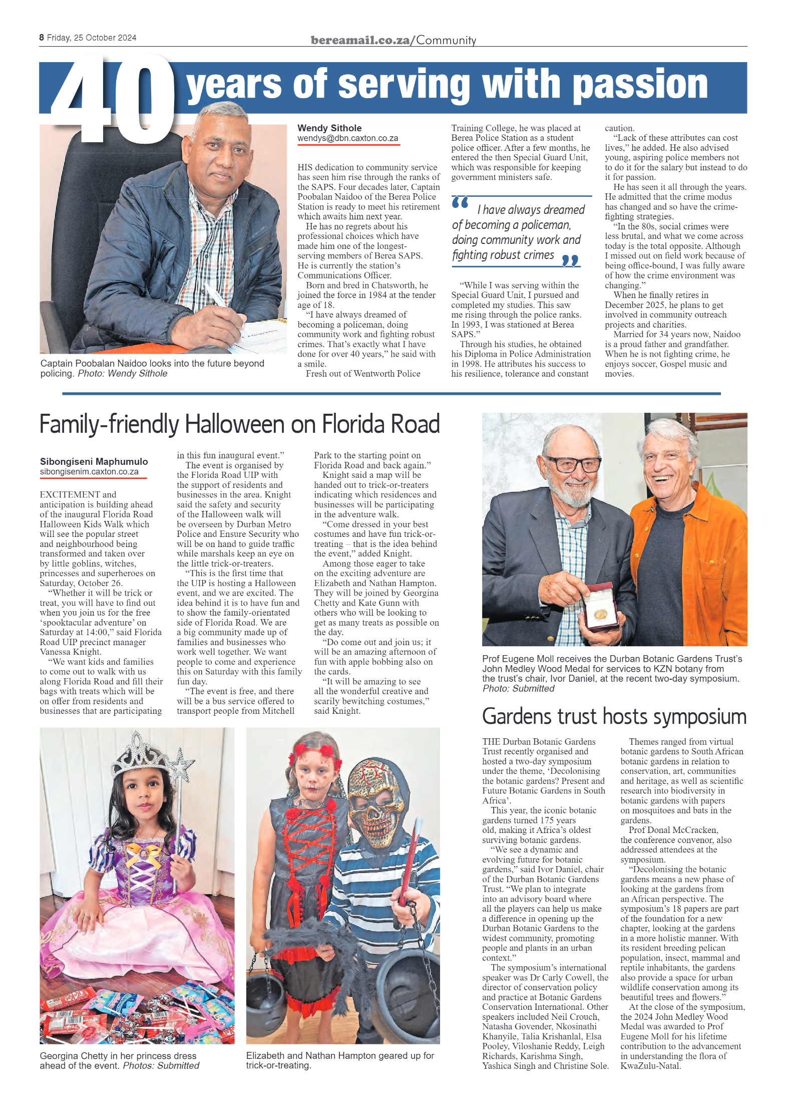 Berea Mail 25 October 2024 page 8