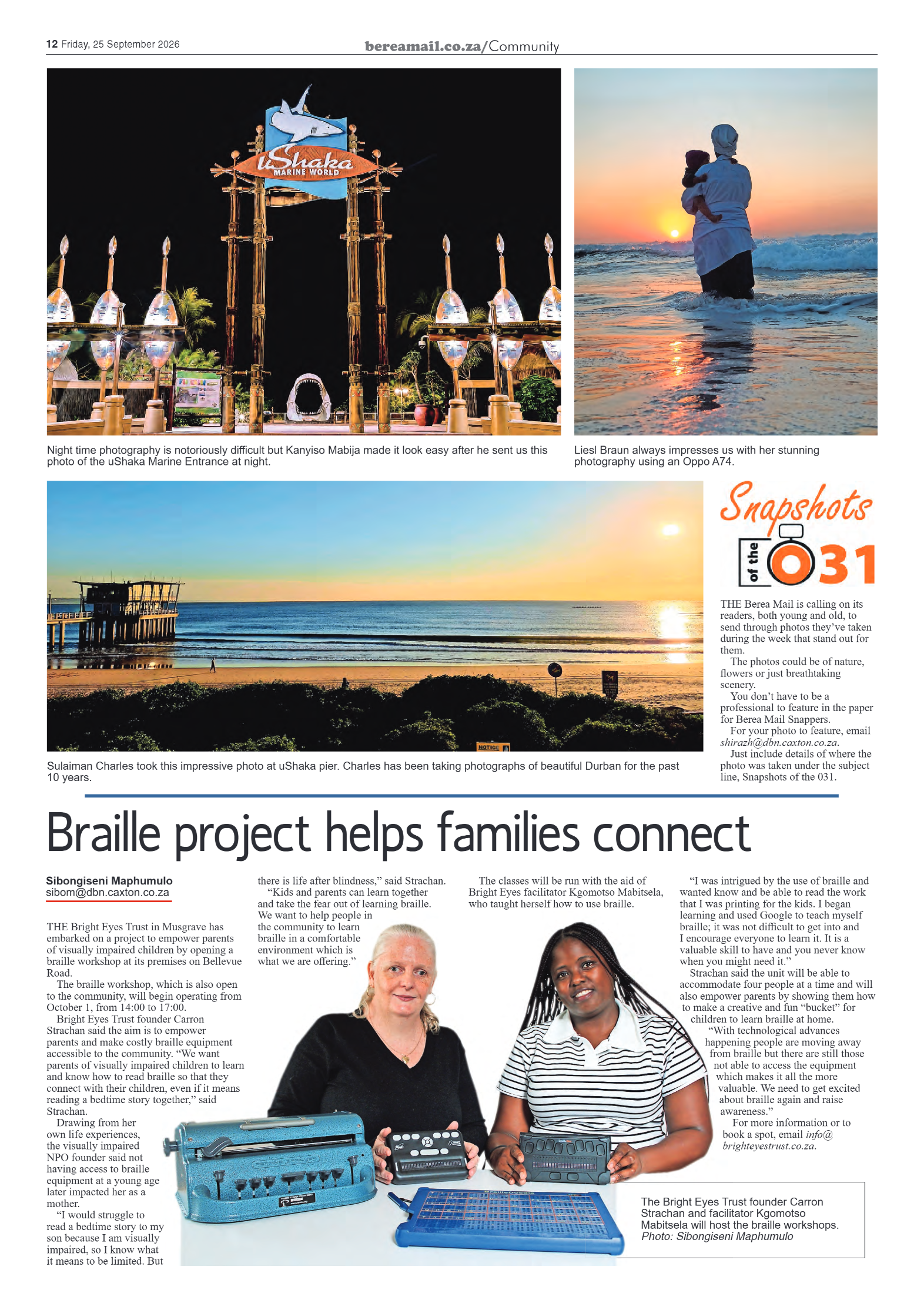 Berea Mail 25 September 2026 page 12