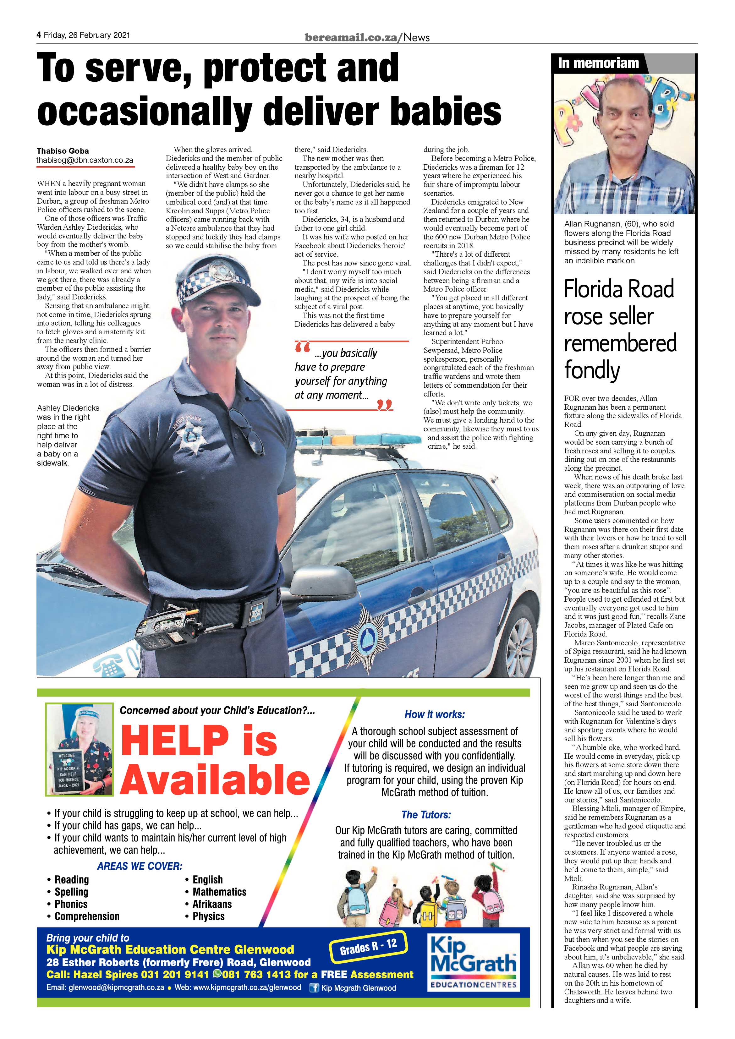 Berea Mail 26 February 2021 page 4