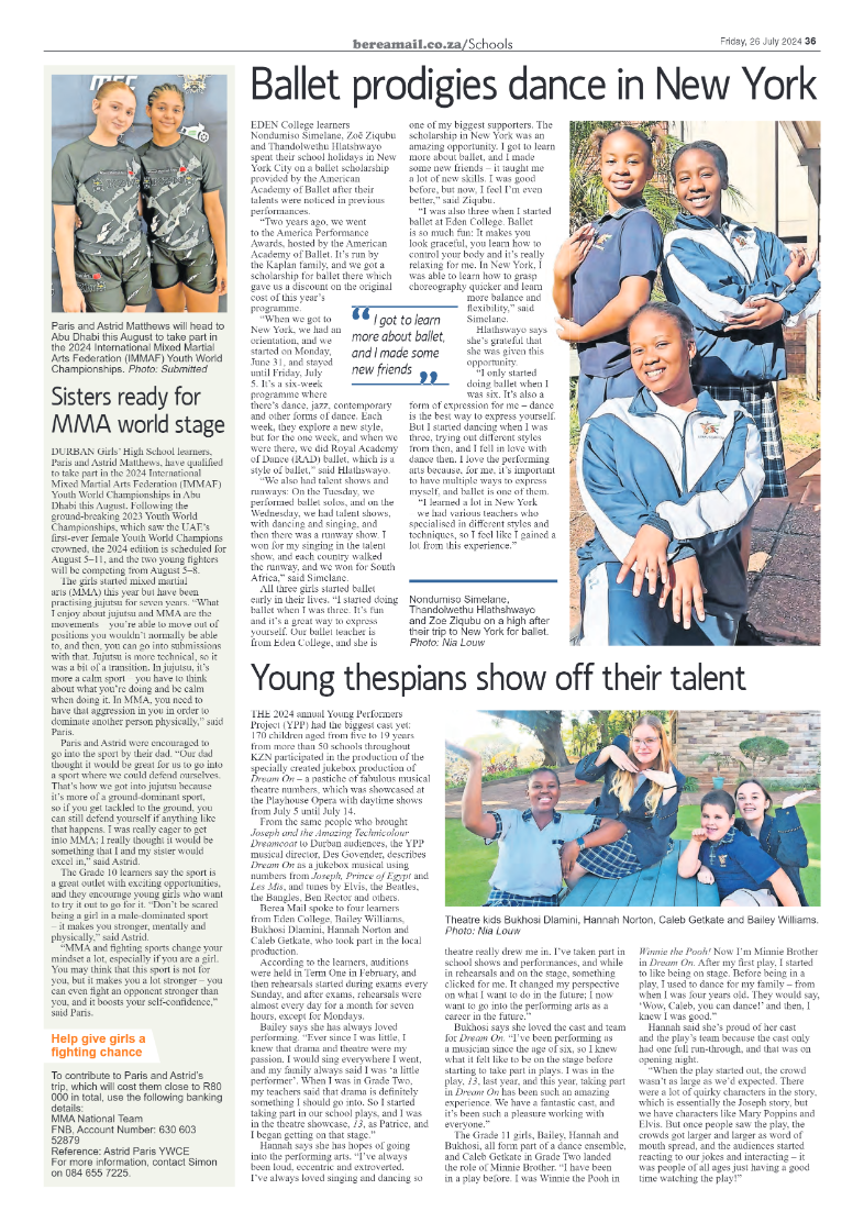 Berea Mail 26 July 2024 page 36