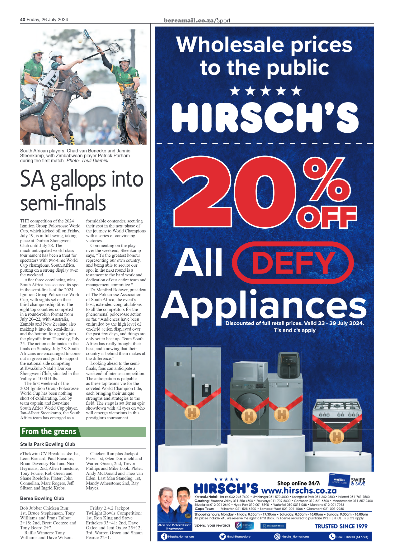 Berea Mail 26 July 2024 page 40