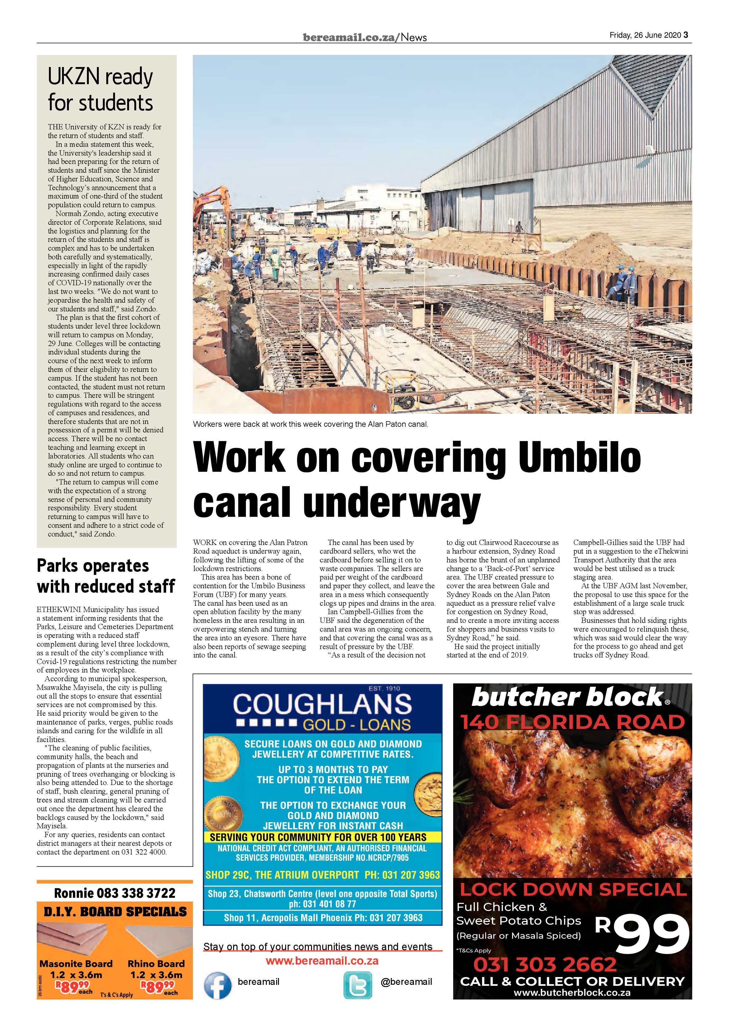 Berea Mail 26 June 2020 page 3