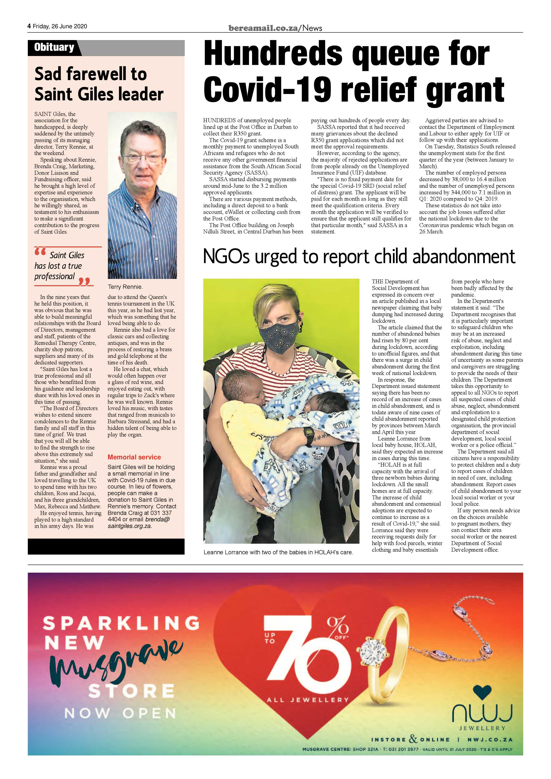Berea Mail 26 June 2020 page 4