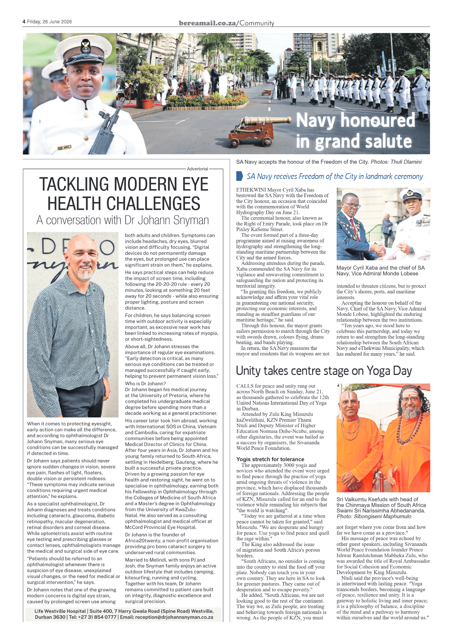 Berea Mail 26 June 2026 page 4