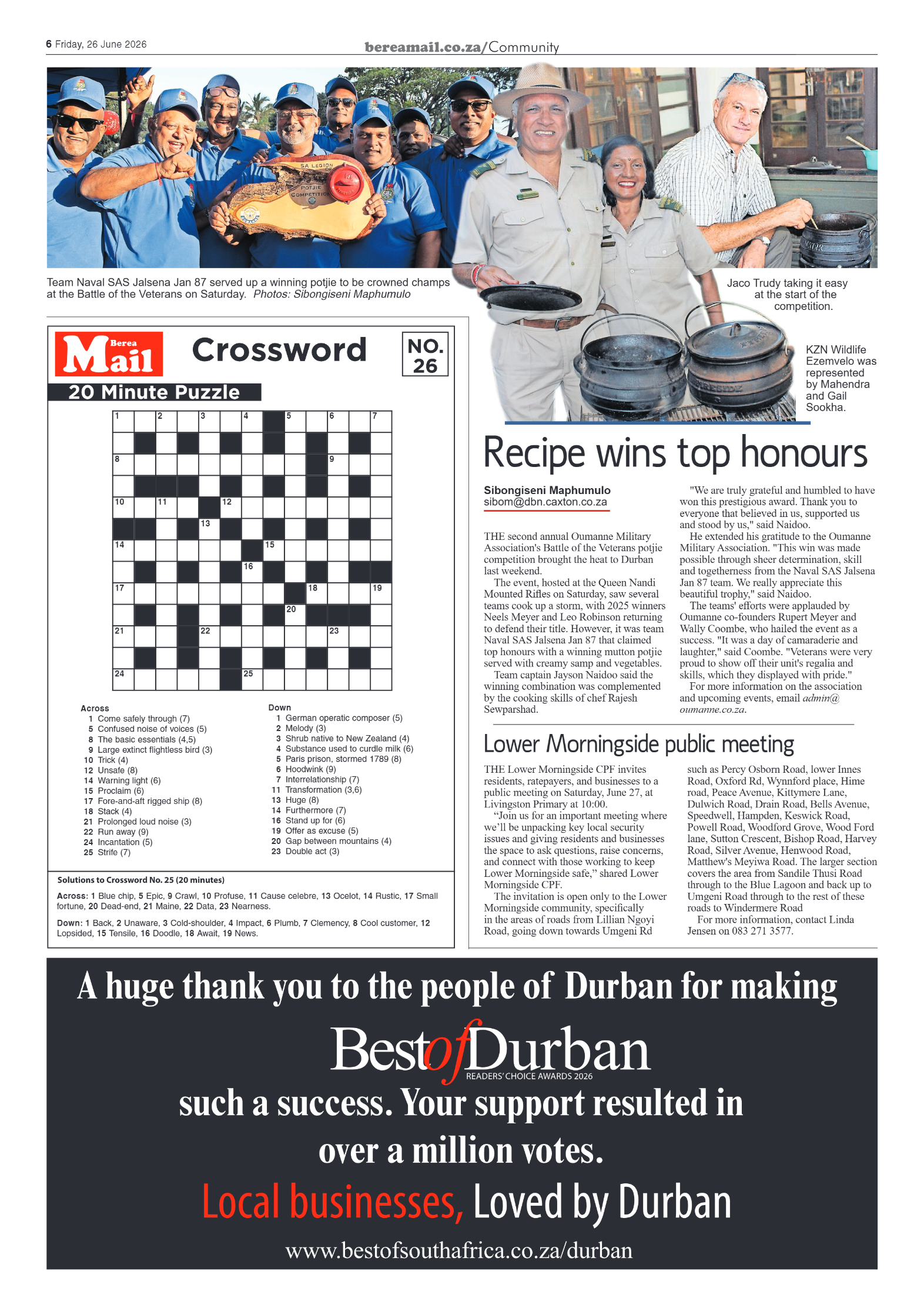 Berea Mail 26 June 2026 page 6
