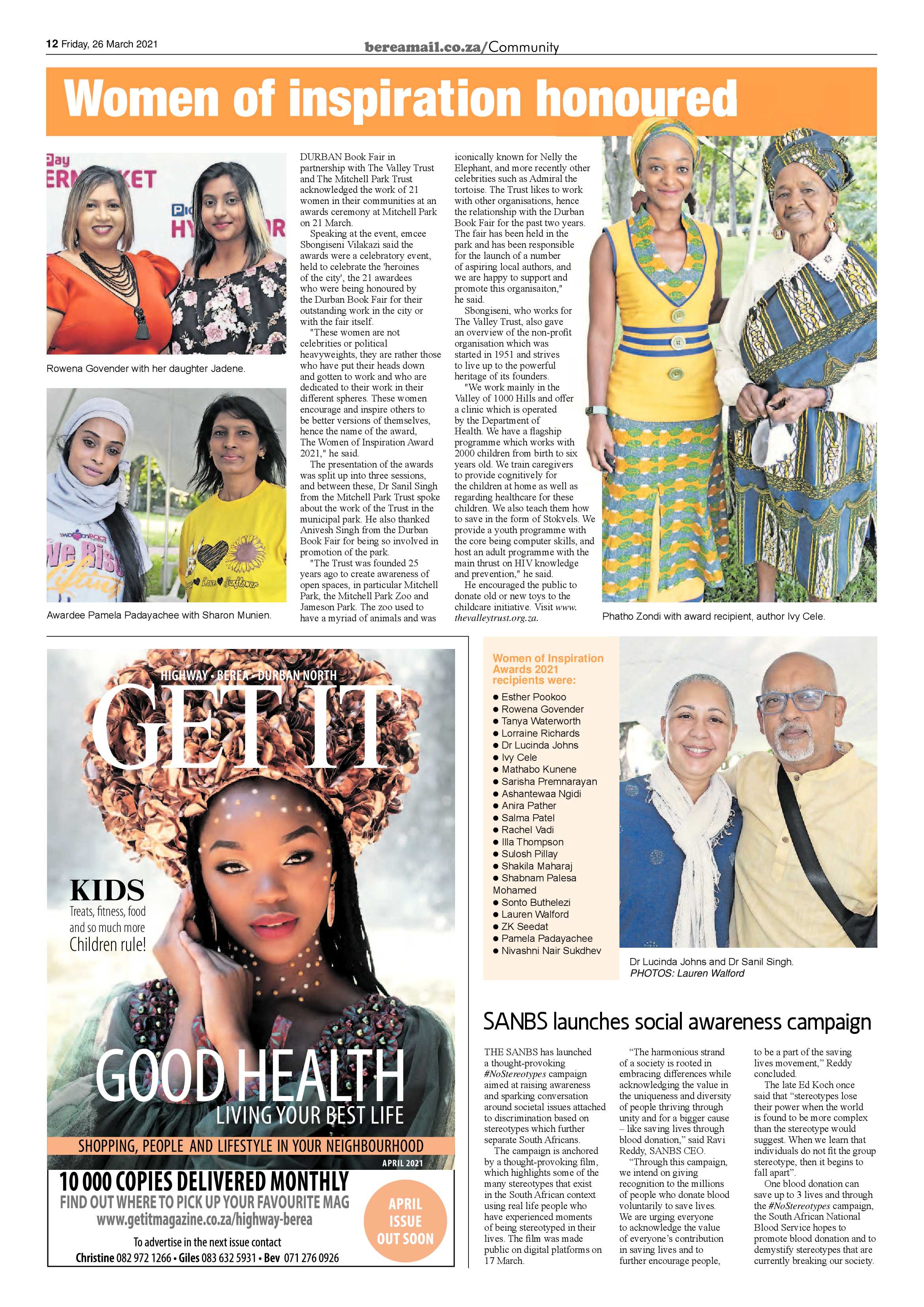 Berea Mail 26 March 2021 page 12