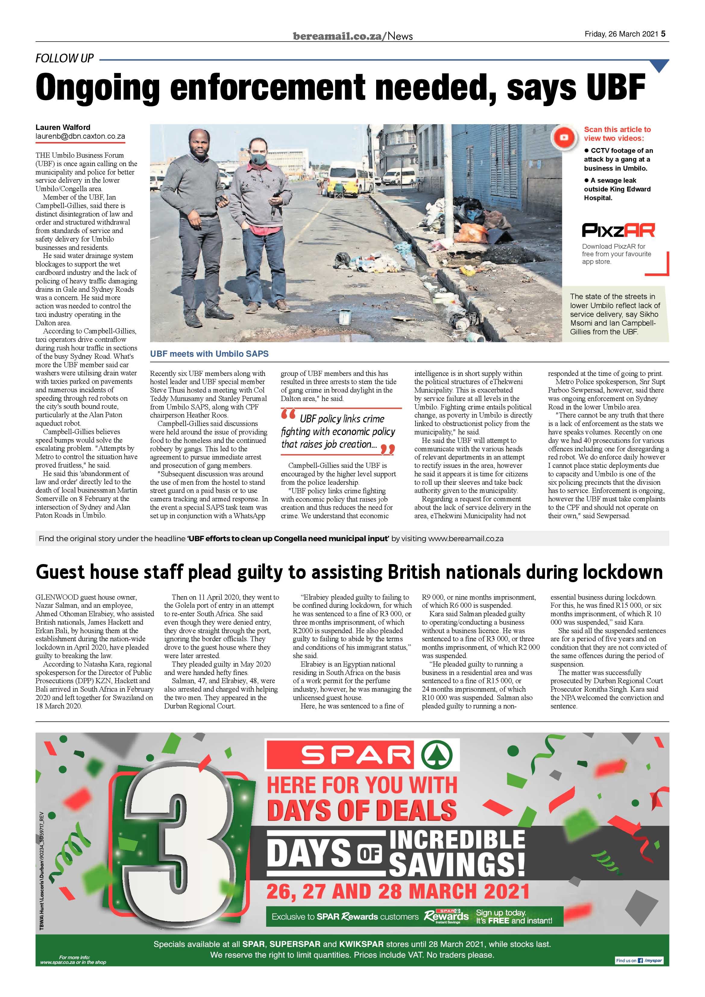 Berea Mail 26 March 2021 page 5