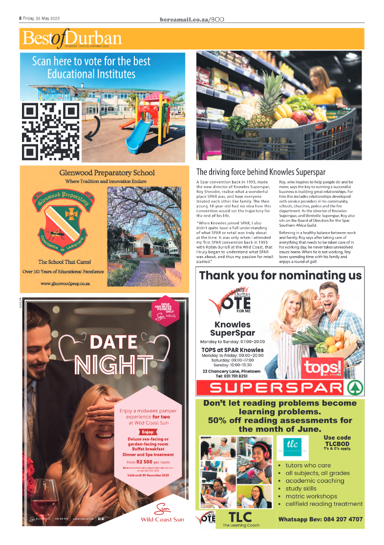 Berea Mail 26 May 2023 page 8