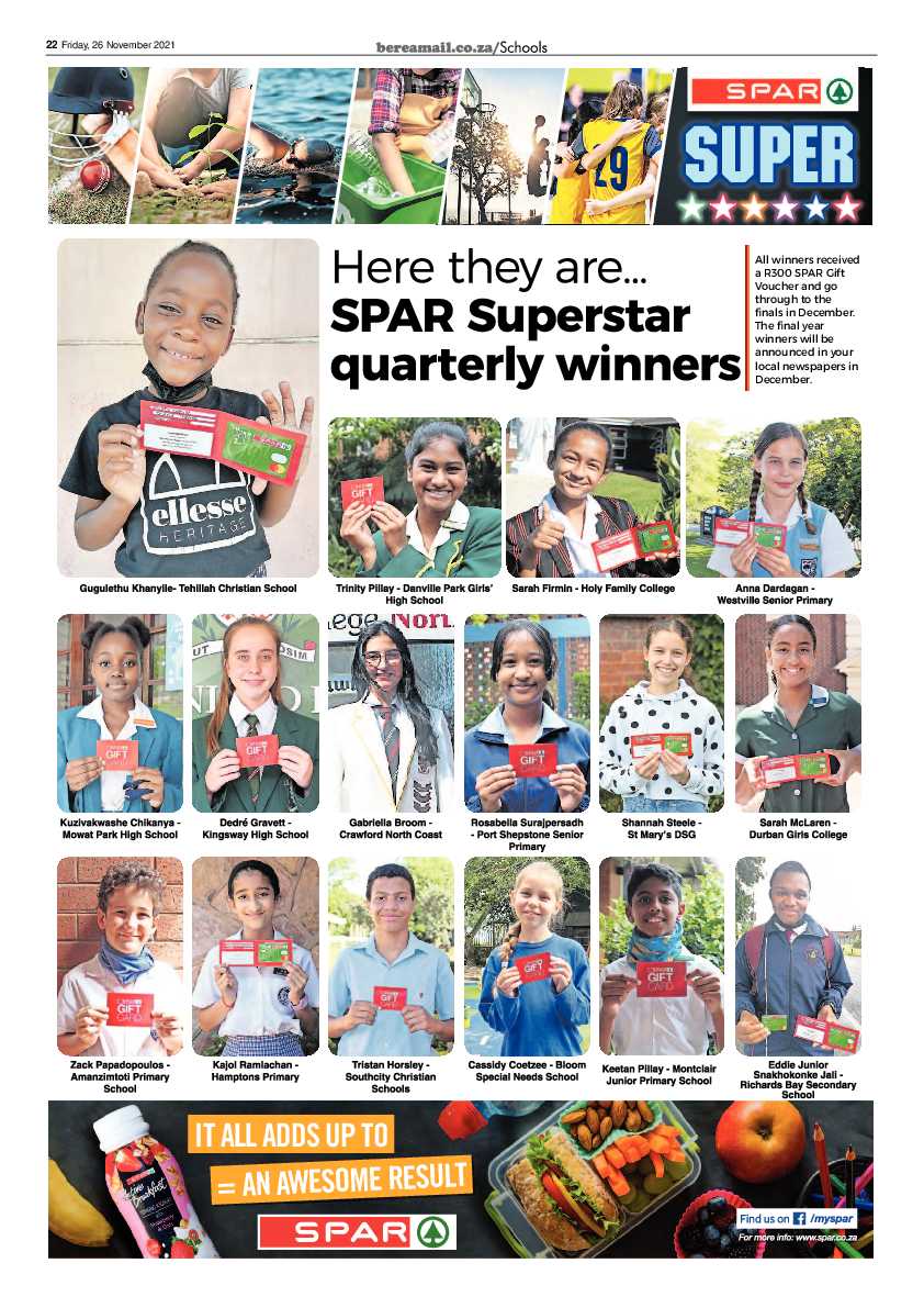 Berea Mail 26 November 2021 page 22