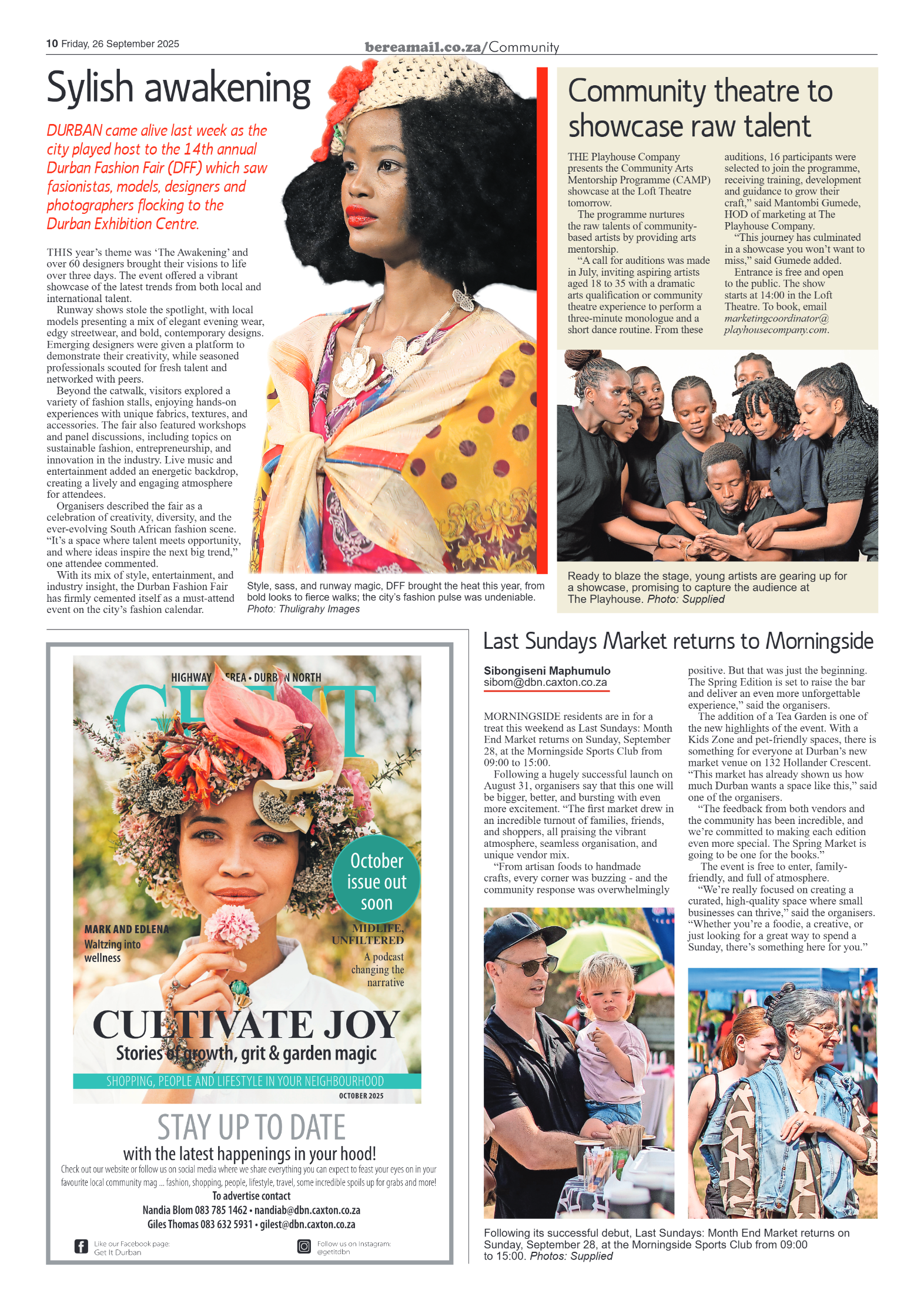 Berea Mail 26 September 2025 page 10