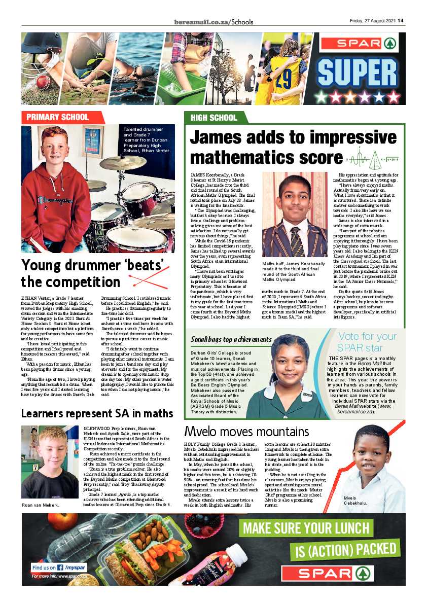 Berea Mail 27 August 2021 page 14