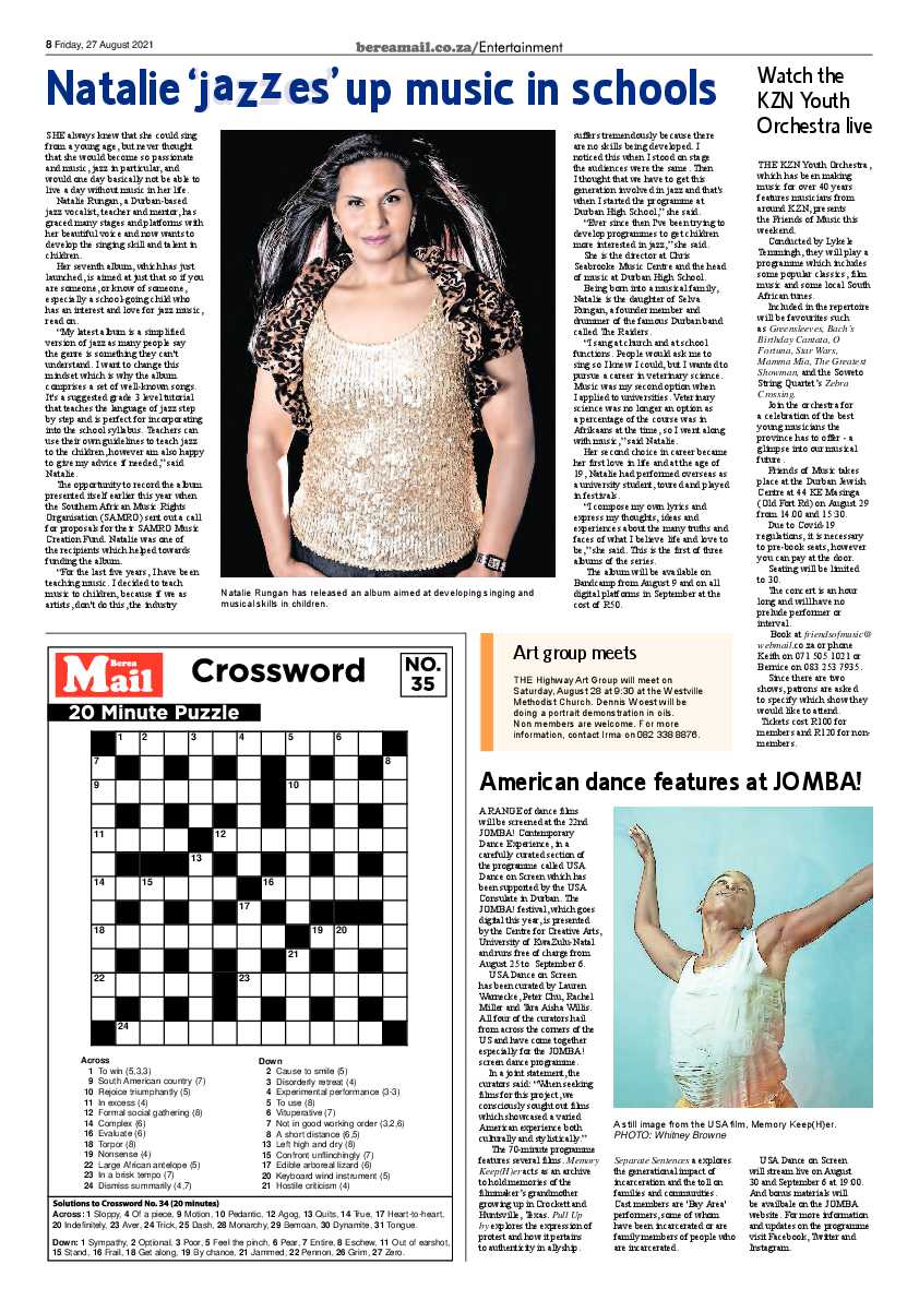 Berea Mail 27 August 2021 page 8