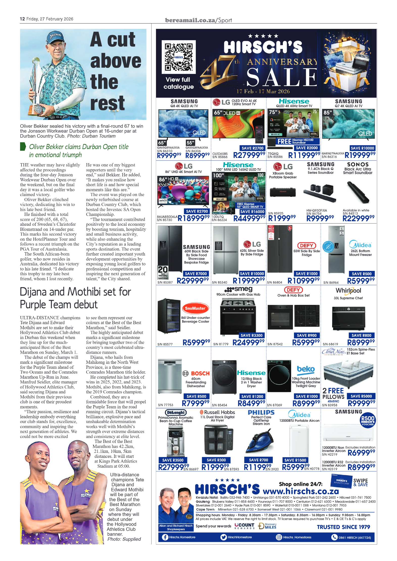 Berea Mail 27 February 2026 page 12