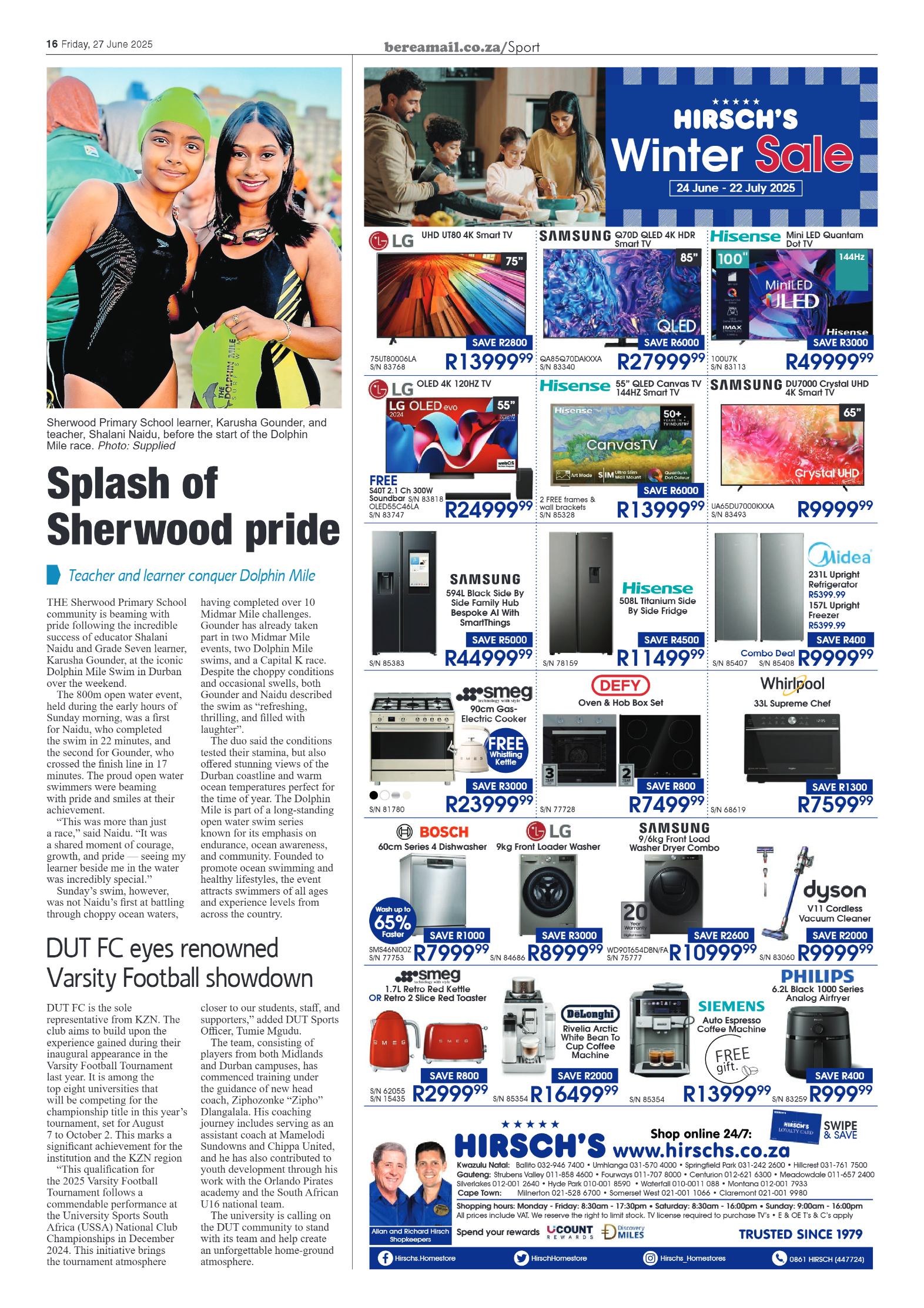Berea Mail 27 June 2025 page 16