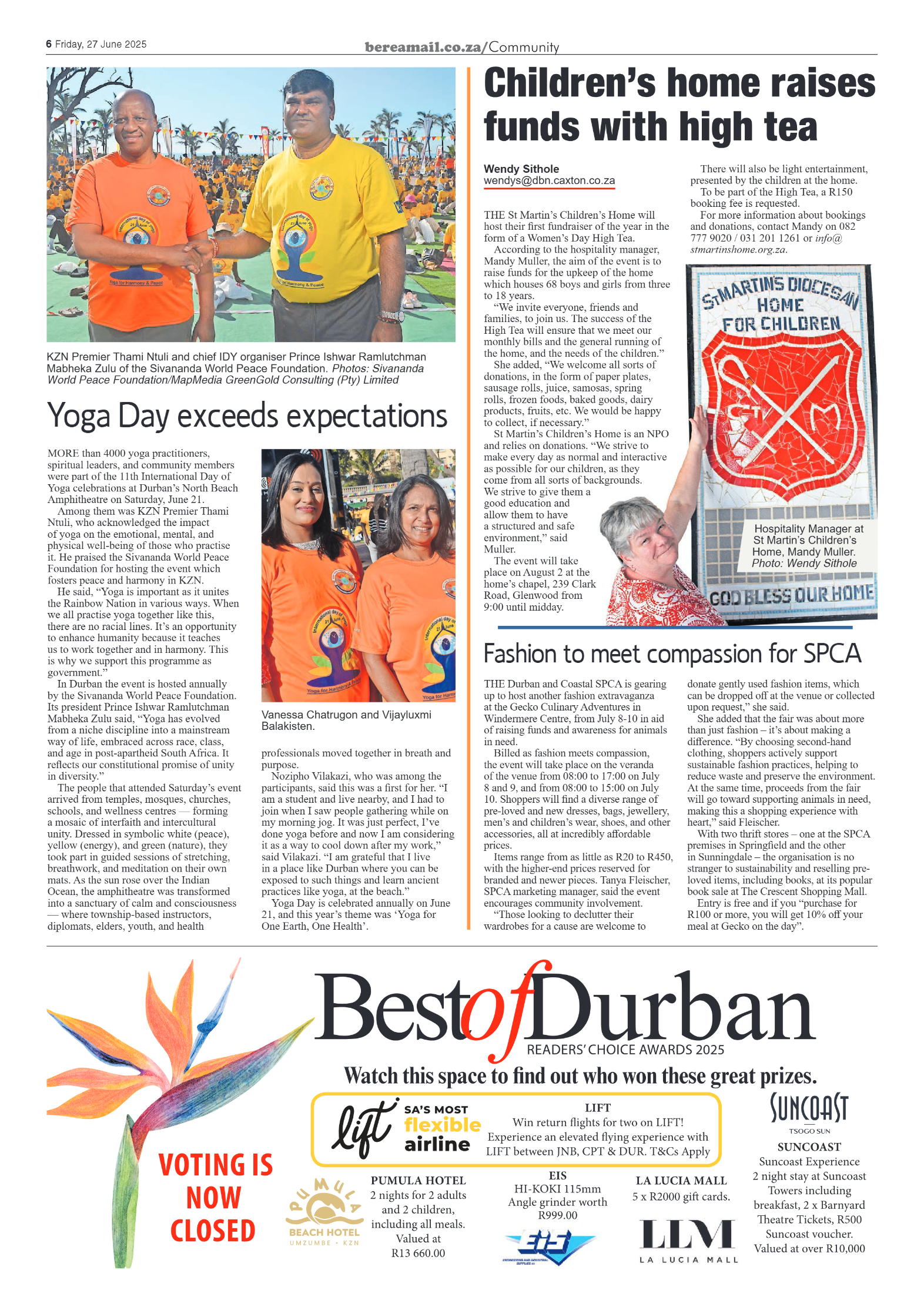 Berea Mail 27 June 2025 page 6