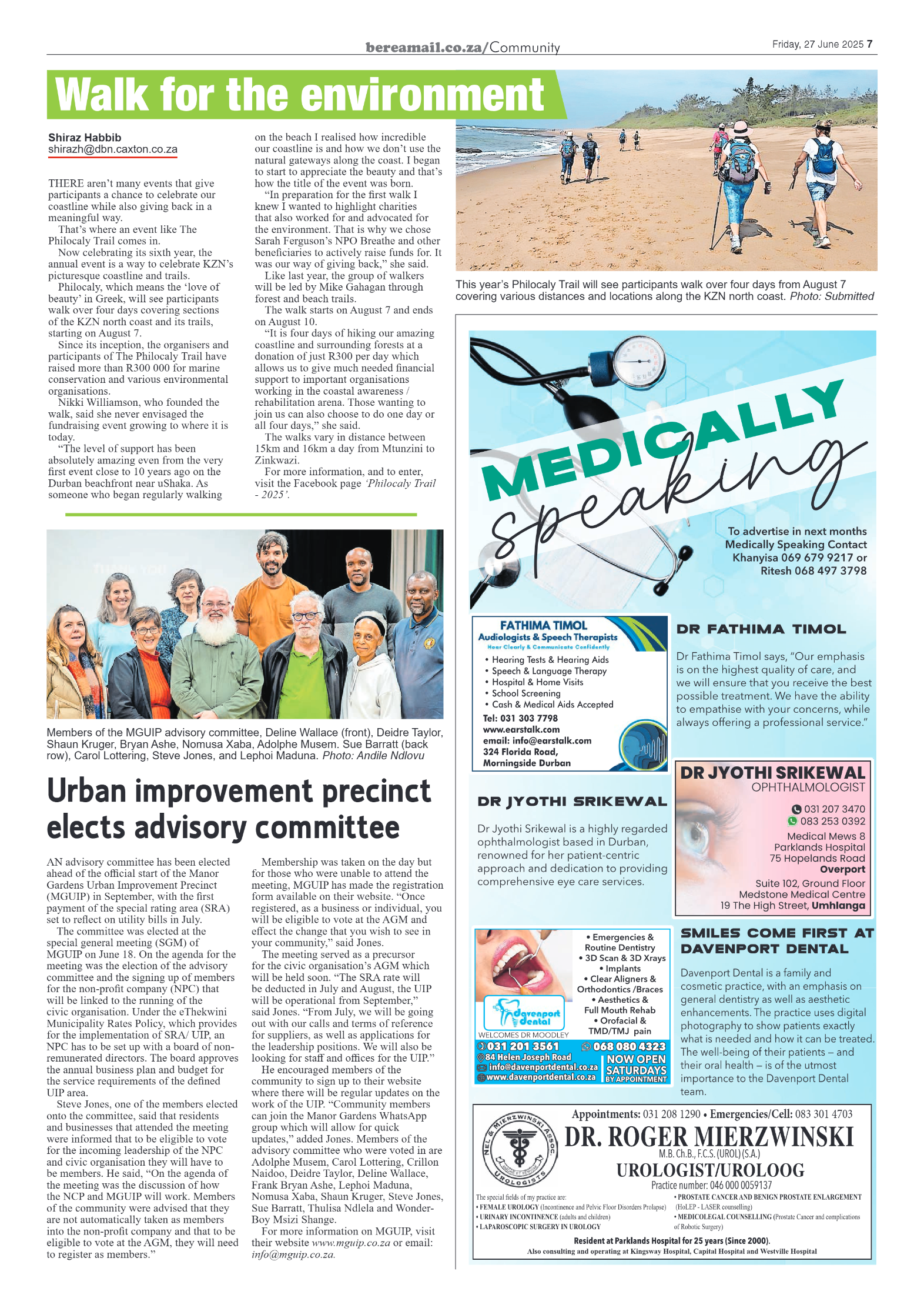 Berea Mail 27 June 2025 page 7