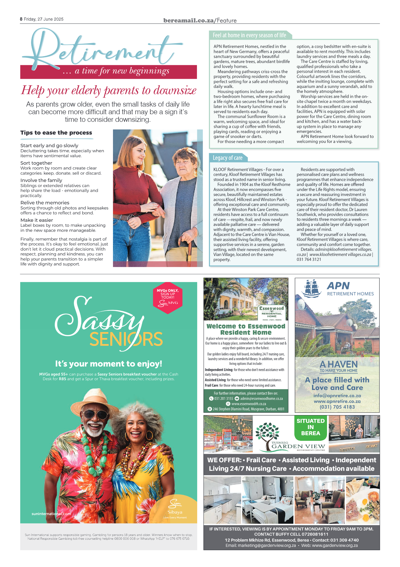 Berea Mail 27 June 2025 page 8